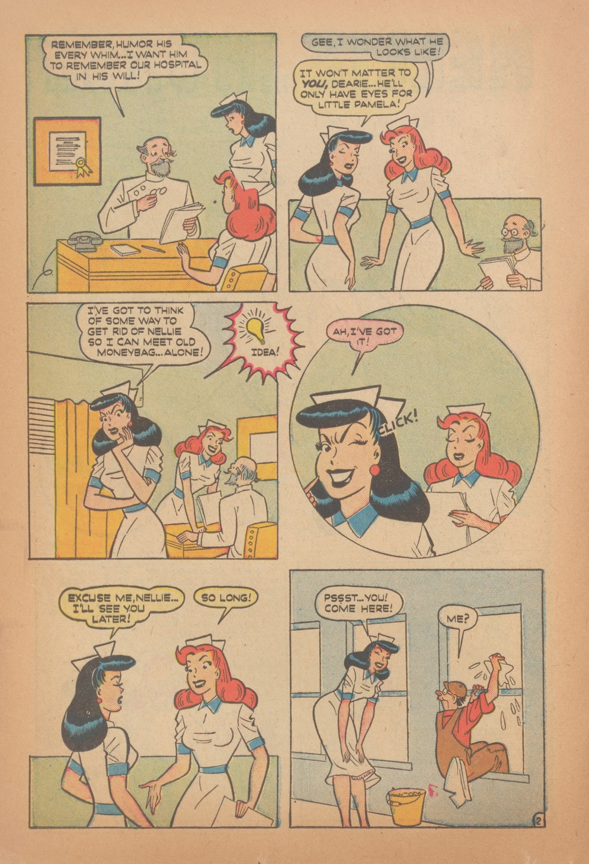 Read online Hedy Of Hollywood Comics comic -  Issue #37 - 22