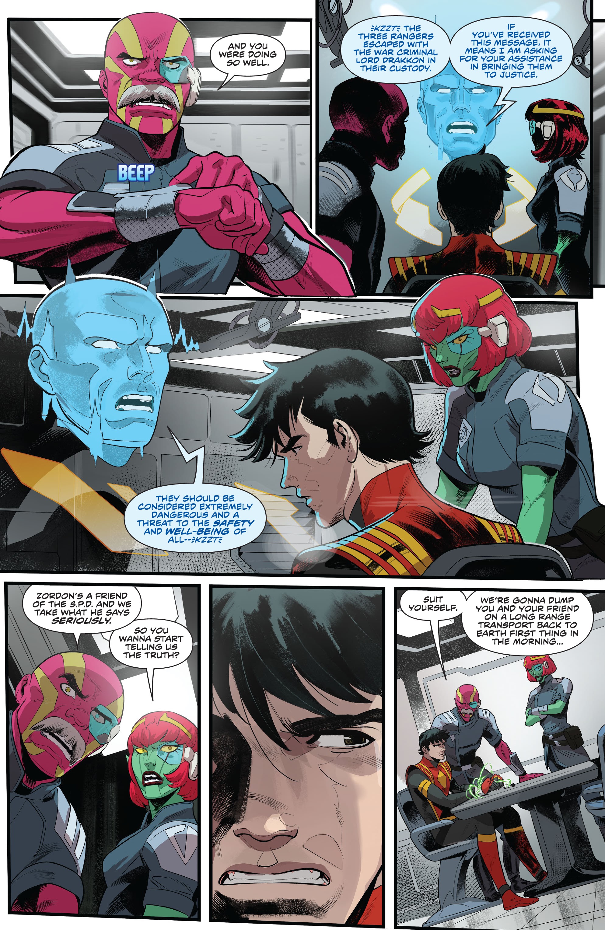 Read online Power Rangers comic -  Issue #5 - 19