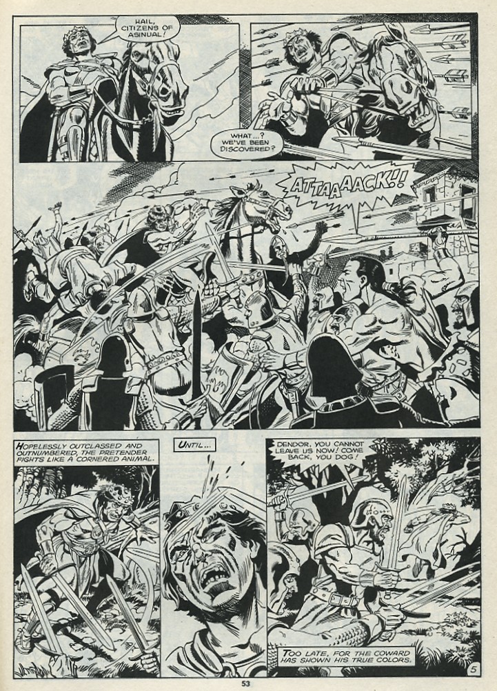 Read online The Savage Sword Of Conan comic -  Issue #182 - 55