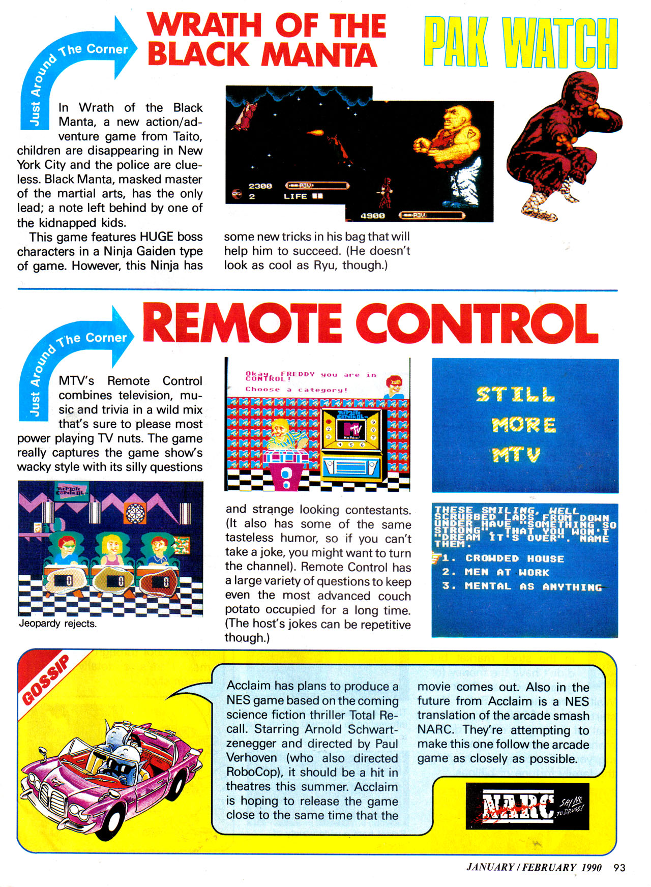 Read online Nintendo Power comic -  Issue #10 - 96