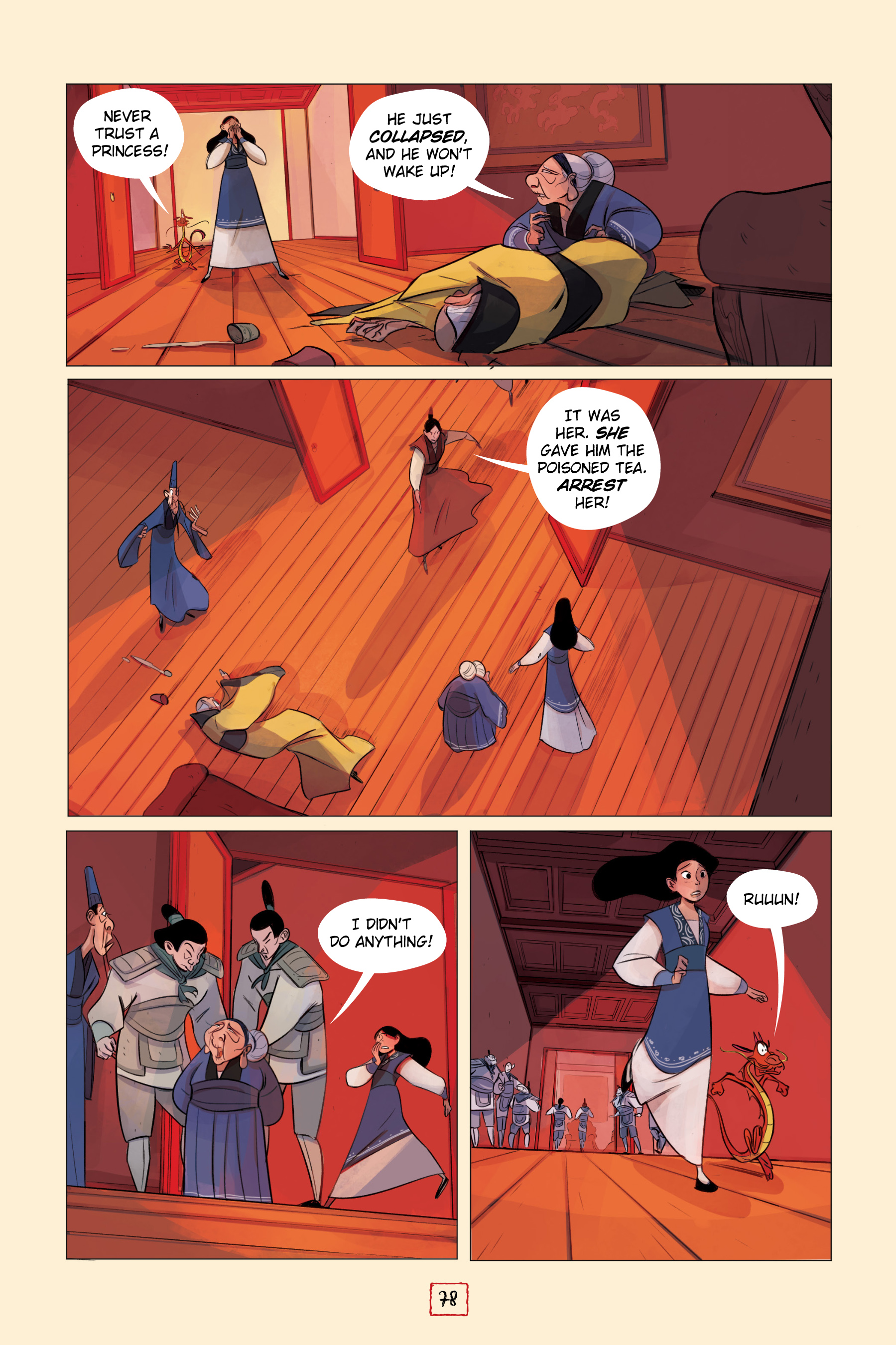 Read online Disney Mulan's Adventure Journal: The Palace of Secrets comic -  Issue # TPB - 77