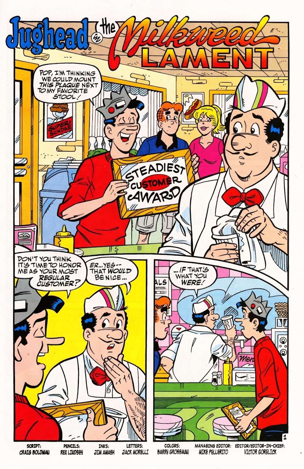 Archie's Pal Jughead Comics issue 195 - Page 3