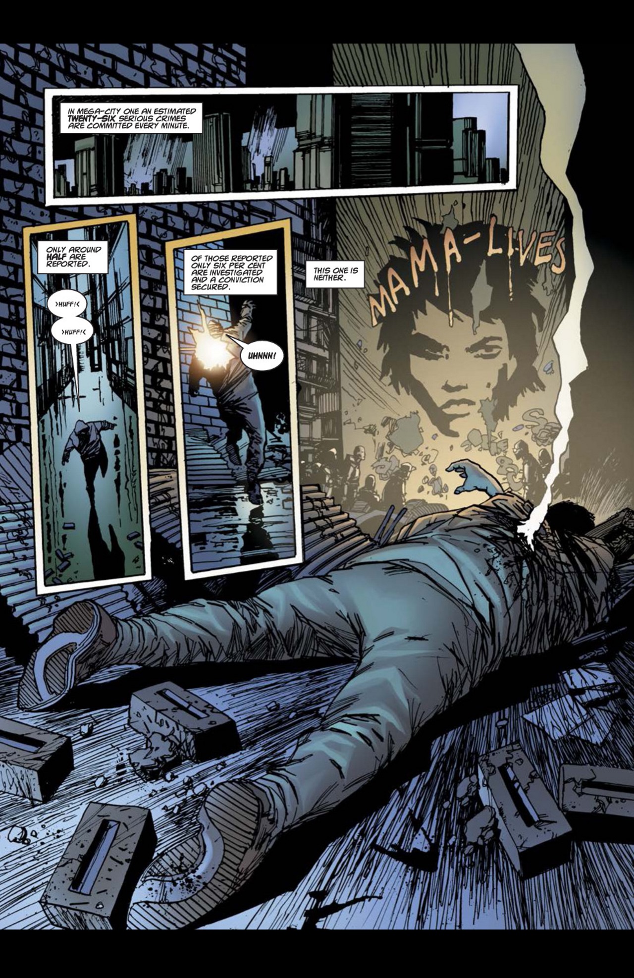 Read online Dredd: Underbelly comic -  Issue # Full - 14