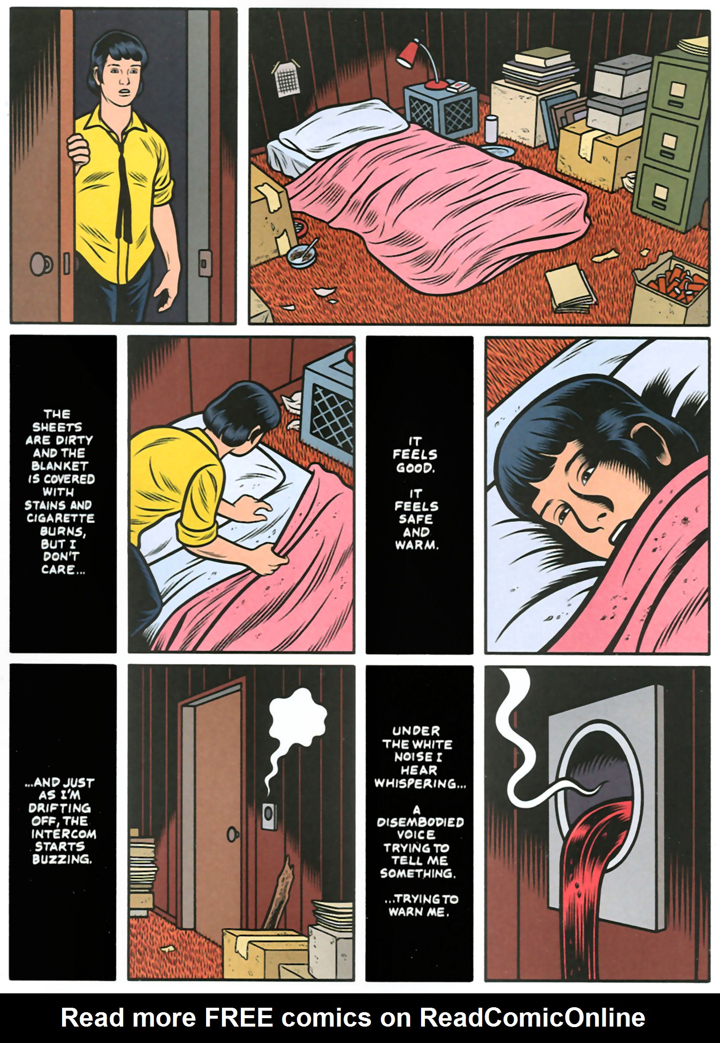 Read online Charles Burns The Hive comic -  Issue # Full - 14