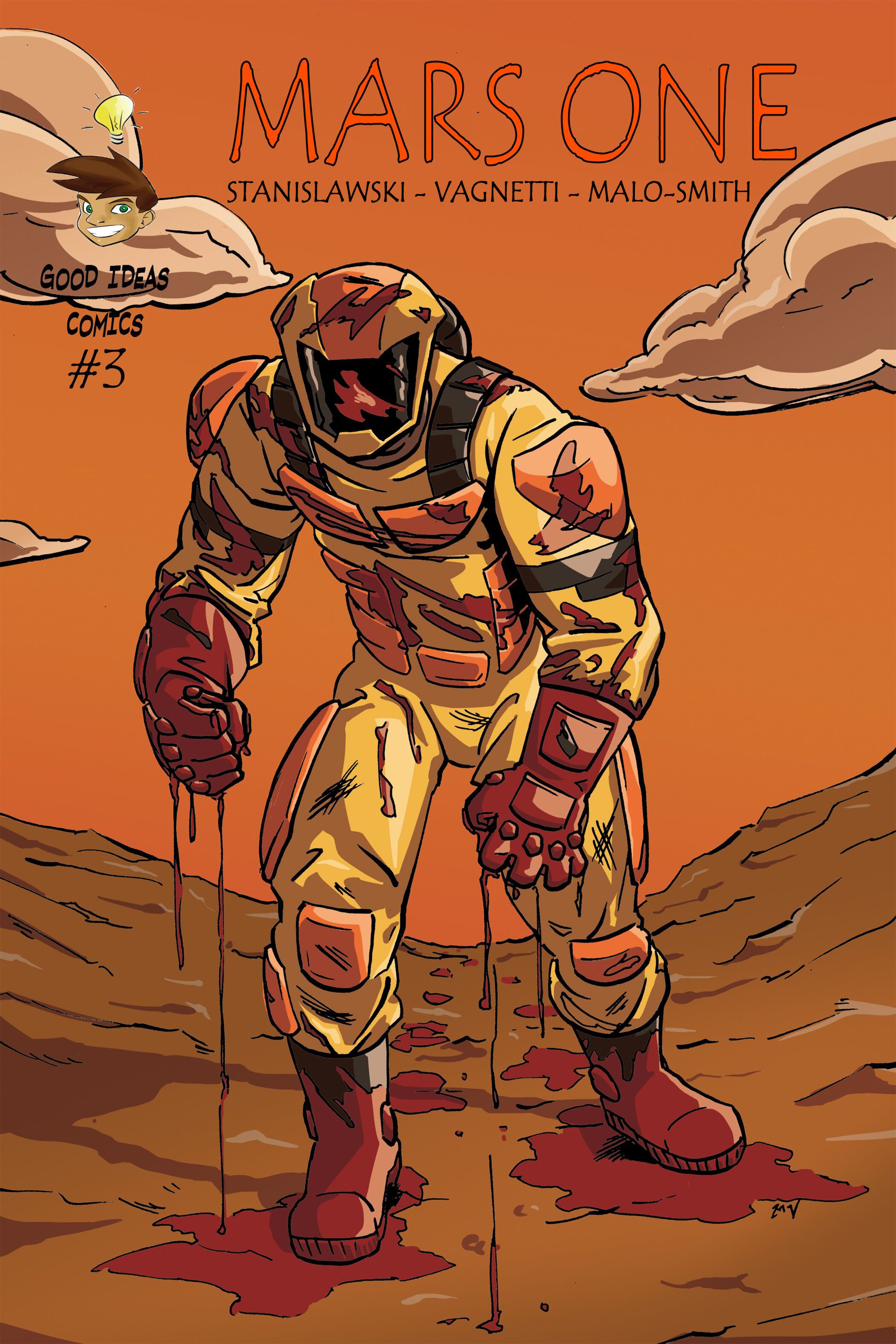 Read online Mars One comic -  Issue #3 - 1