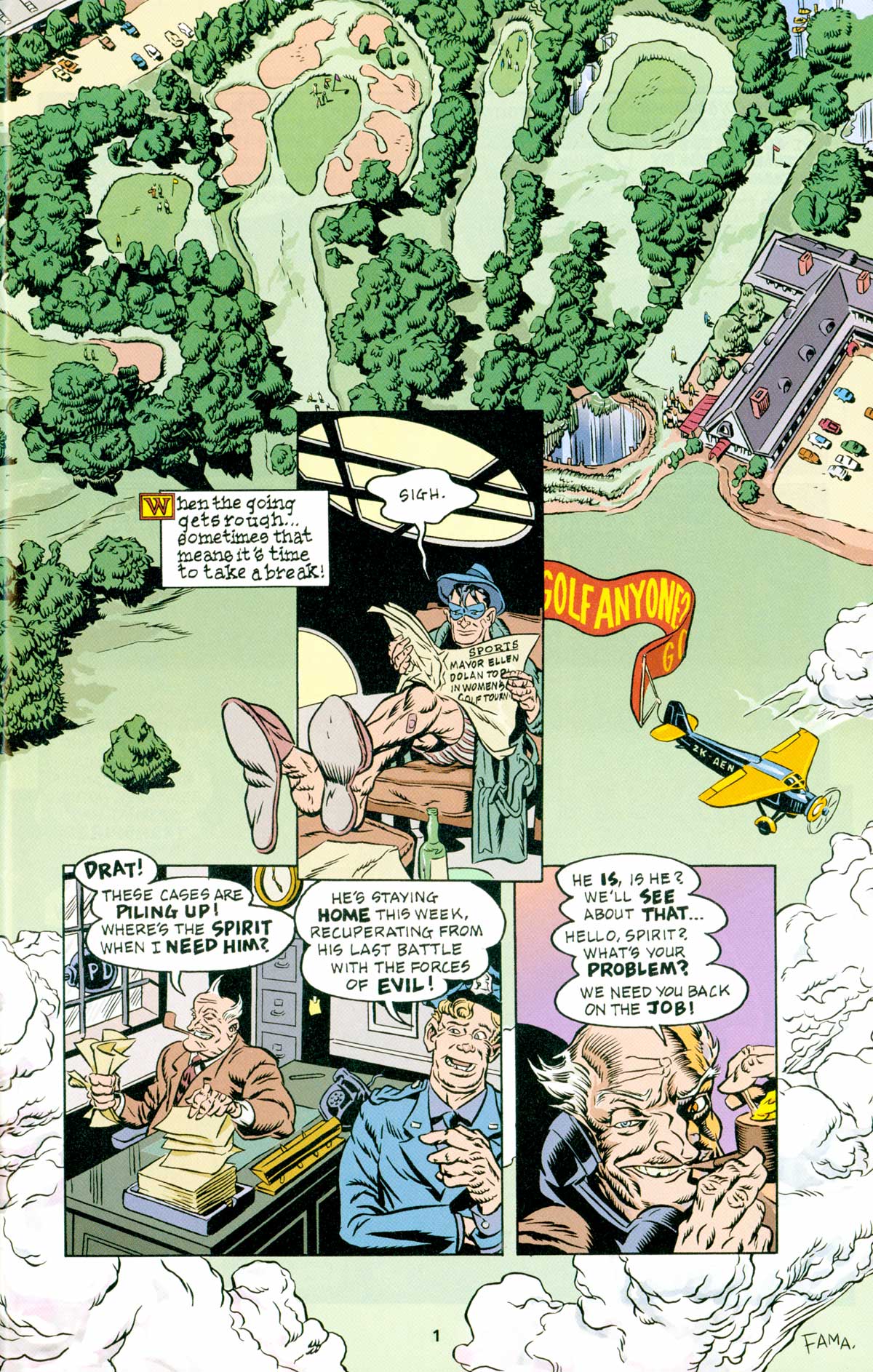 Read online The Spirit: The New Adventures comic -  Issue #7 - 3