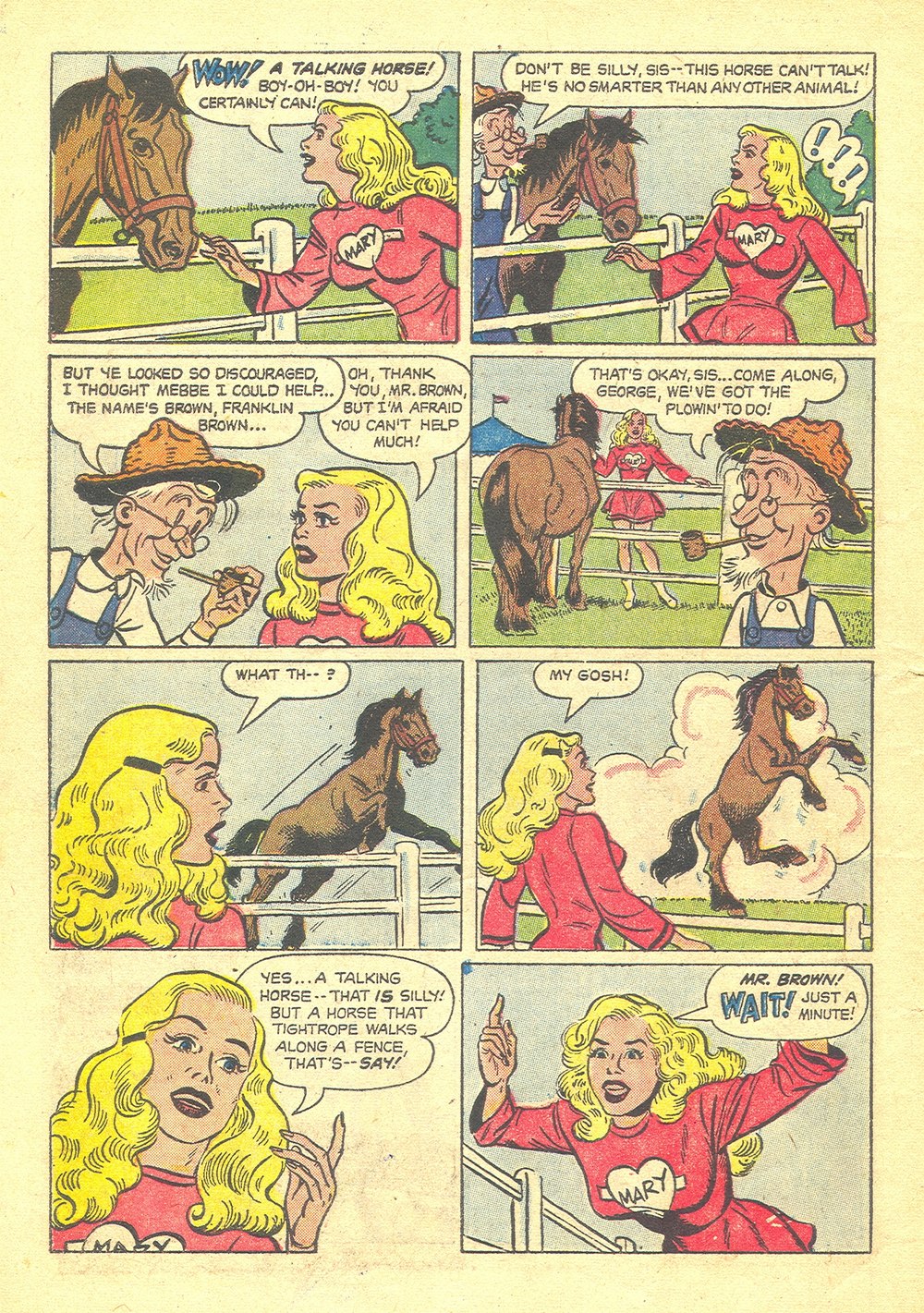 Read online Four Color Comics comic -  Issue #592 - 6