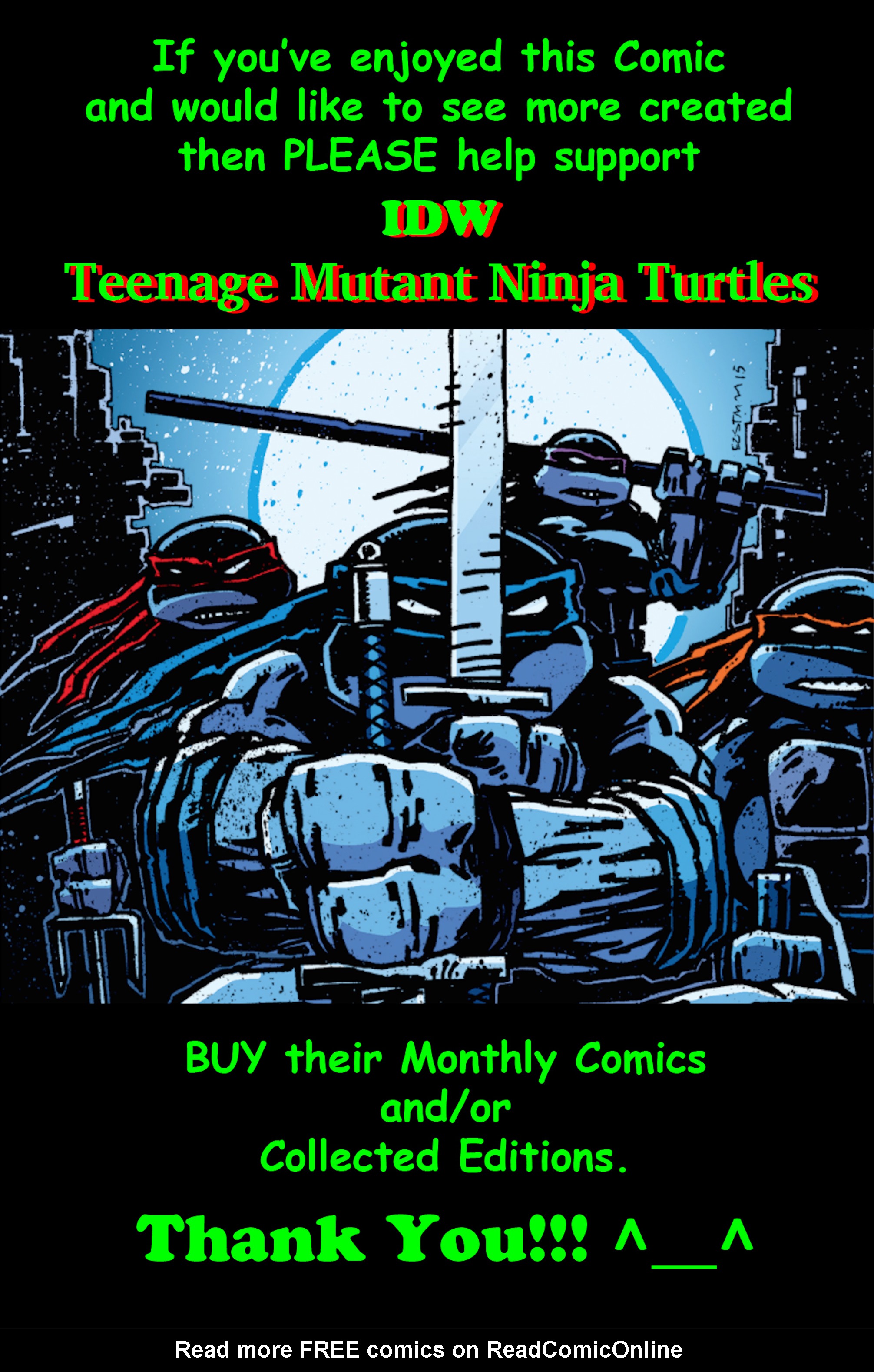 Read online Teenage Mutant Ninja Turtles 30th Anniversary Special comic -  Issue # Full - 59