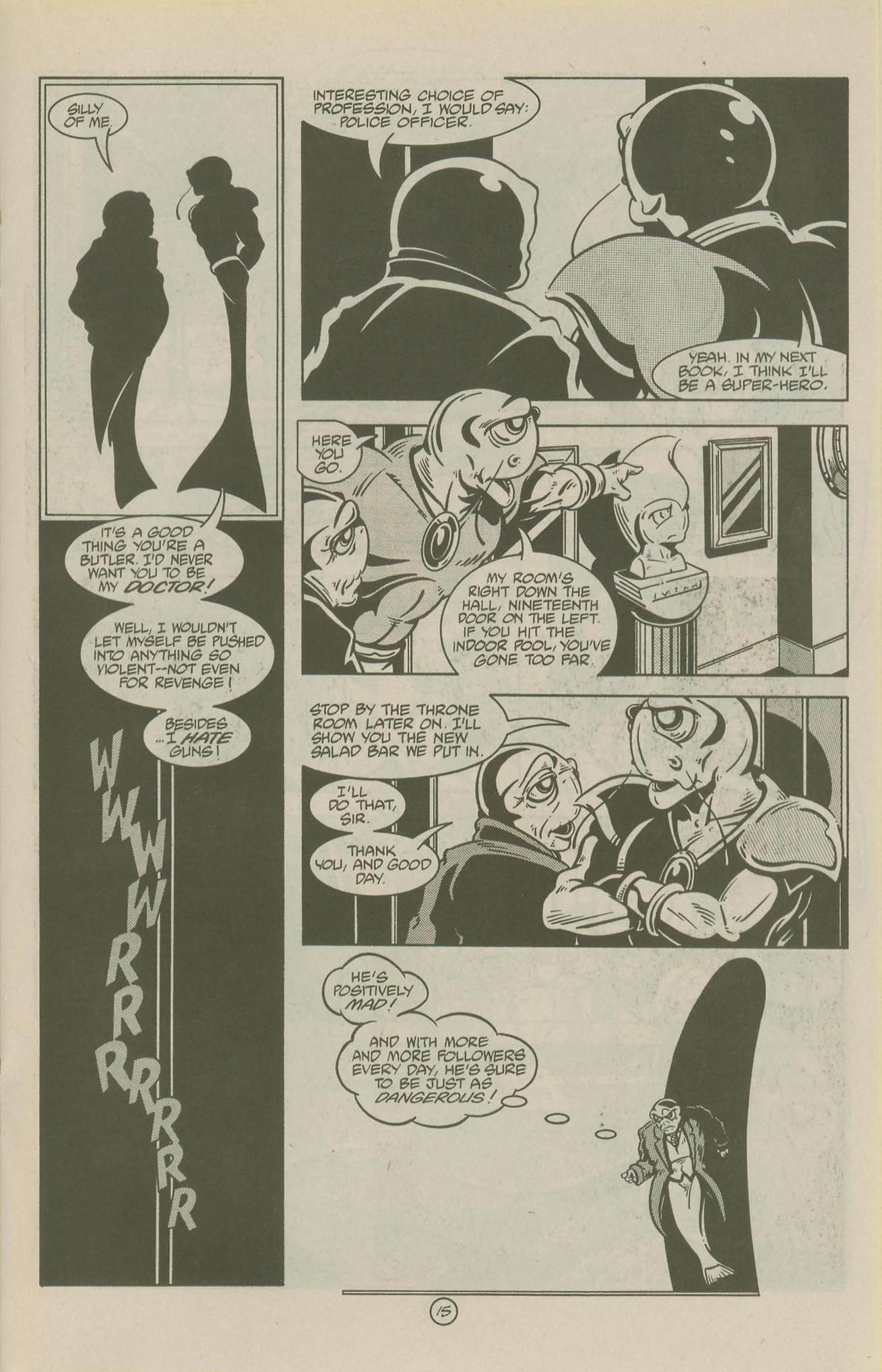Read online The Fish Police comic -  Issue #25 - 17