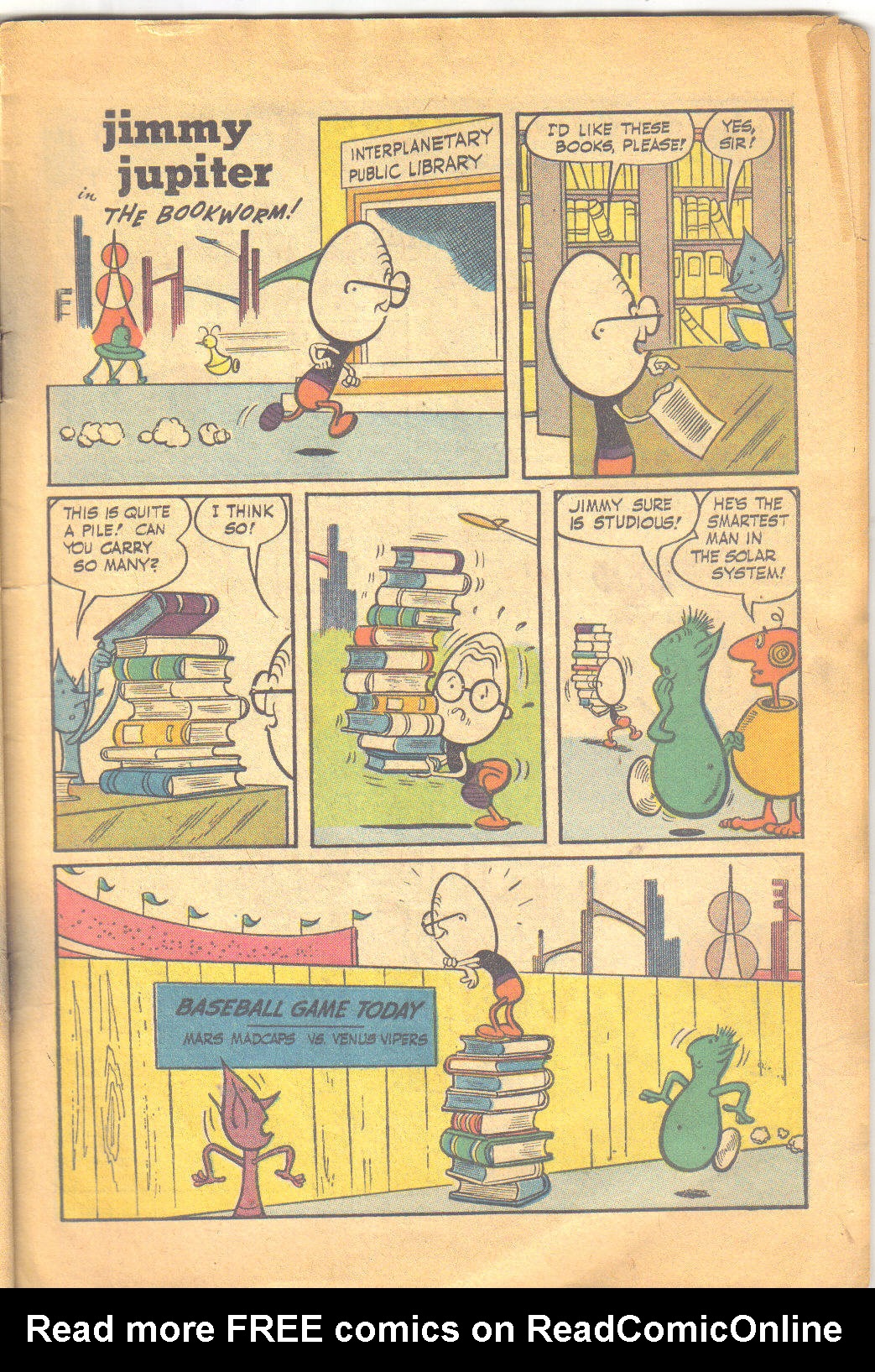 Read online Cosmo the Merry Martian comic -  Issue #6 - 11