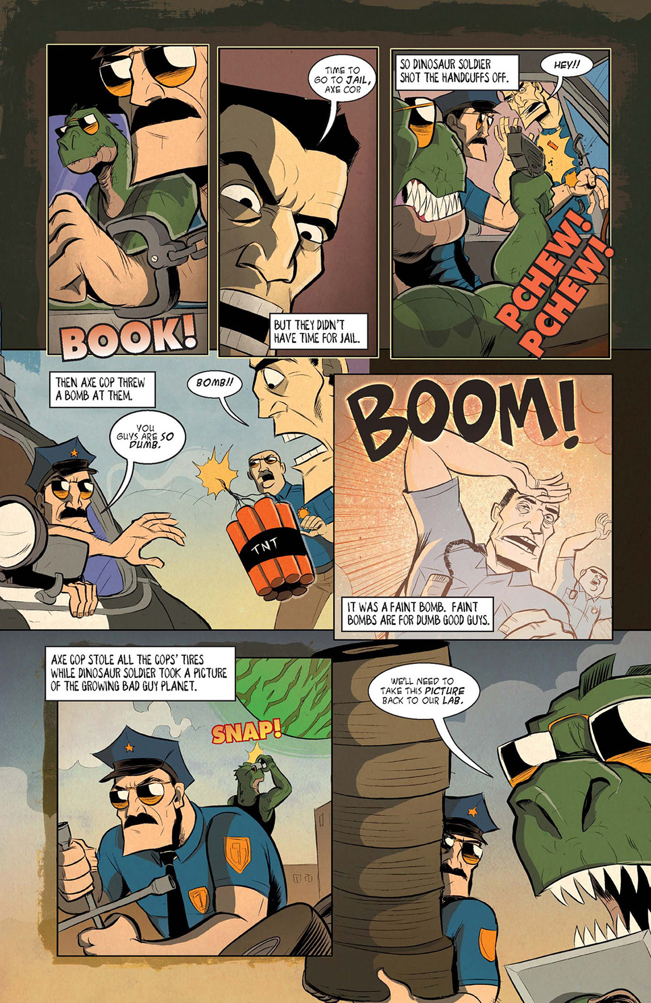 Read online Axe Cop comic -  Issue # TPB 2 - 13
