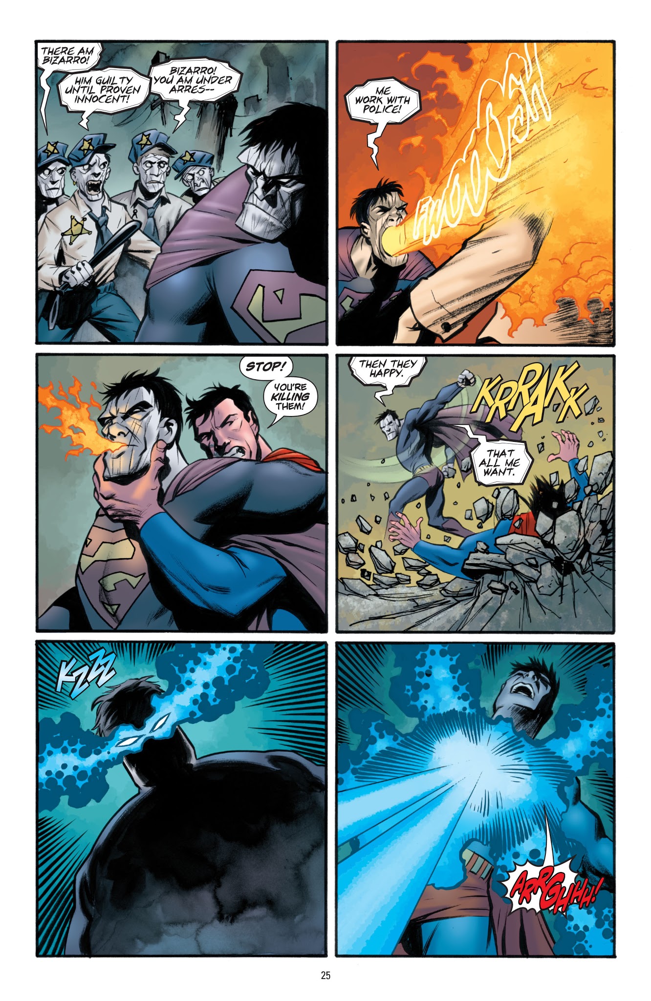 Read online Superman: Escape From Bizarro World comic -  Issue # TPB - 22