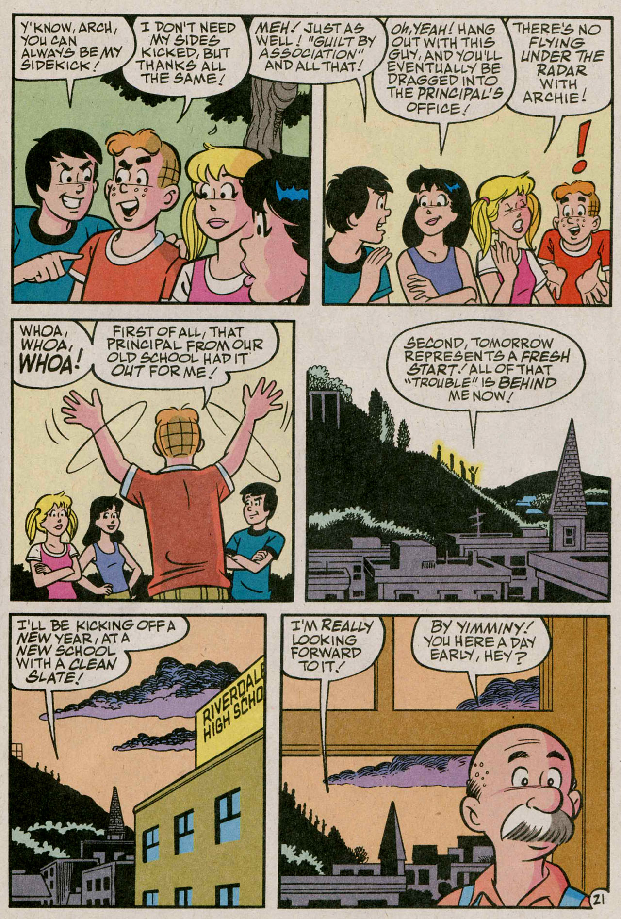Read online Archie (1960) comic -  Issue #587 - 22