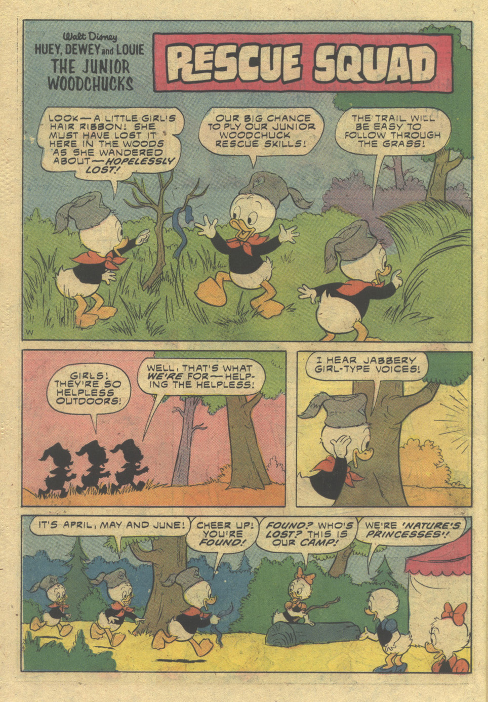Read online Huey, Dewey, and Louie Junior Woodchucks comic -  Issue #36 - 26