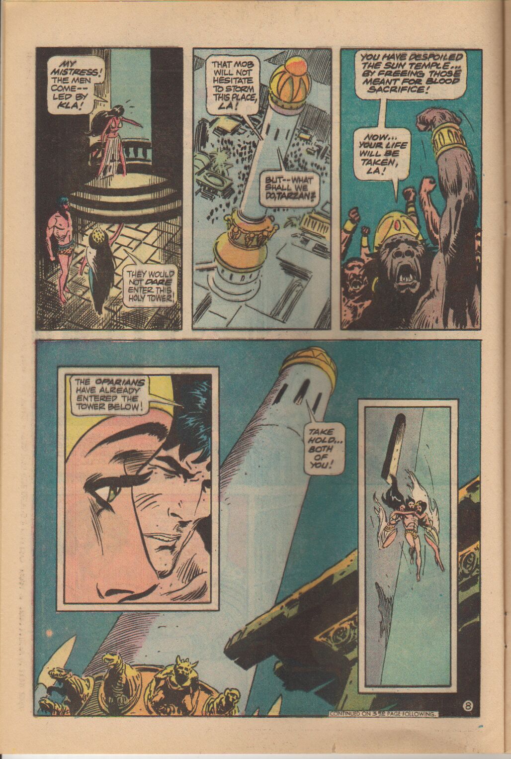 Read online Tarzan (1972) comic -  Issue #224 - 9