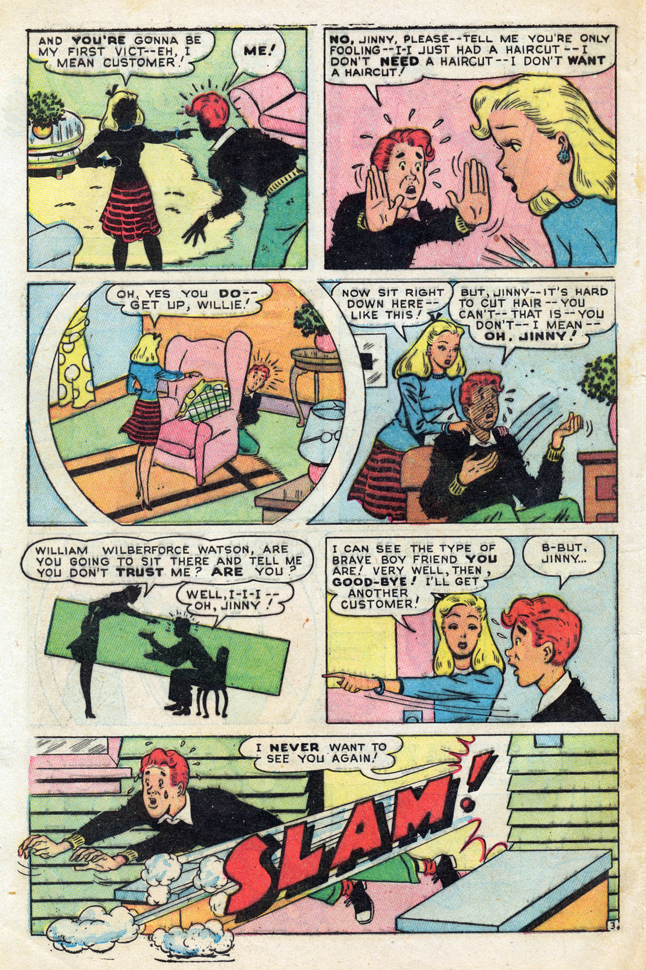 Read online Willie Comics (1946) comic -  Issue #8 - 43