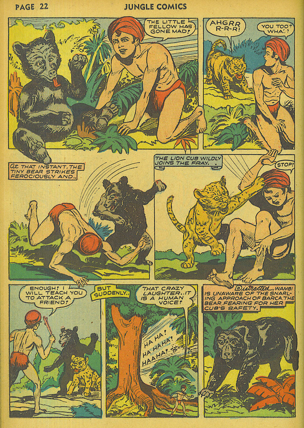 Read online Jungle Comics comic -  Issue #30 - 26
