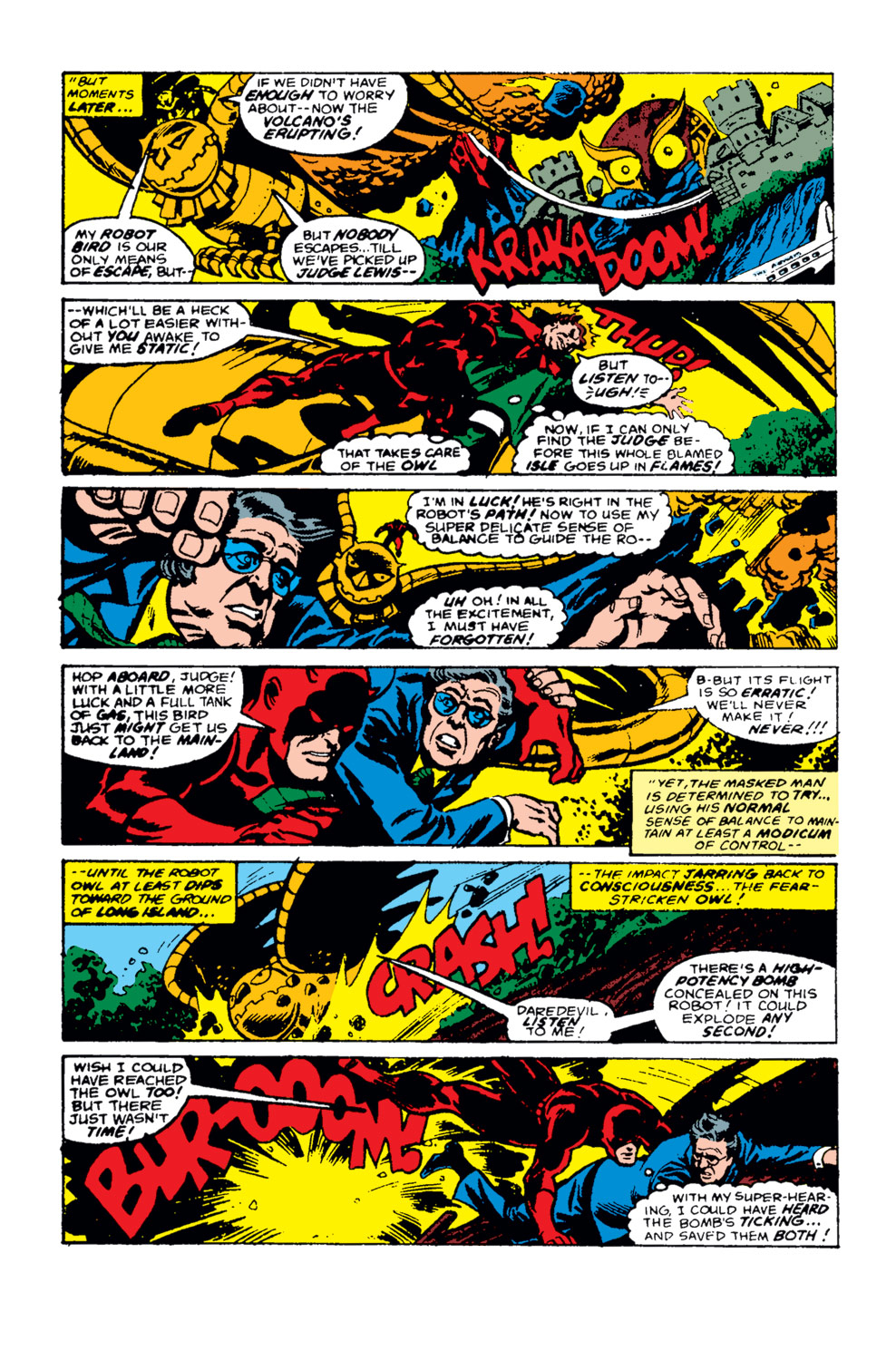 Read online What If? (1977) comic -  Issue #8 - The world knew that Daredevil is blind - 25