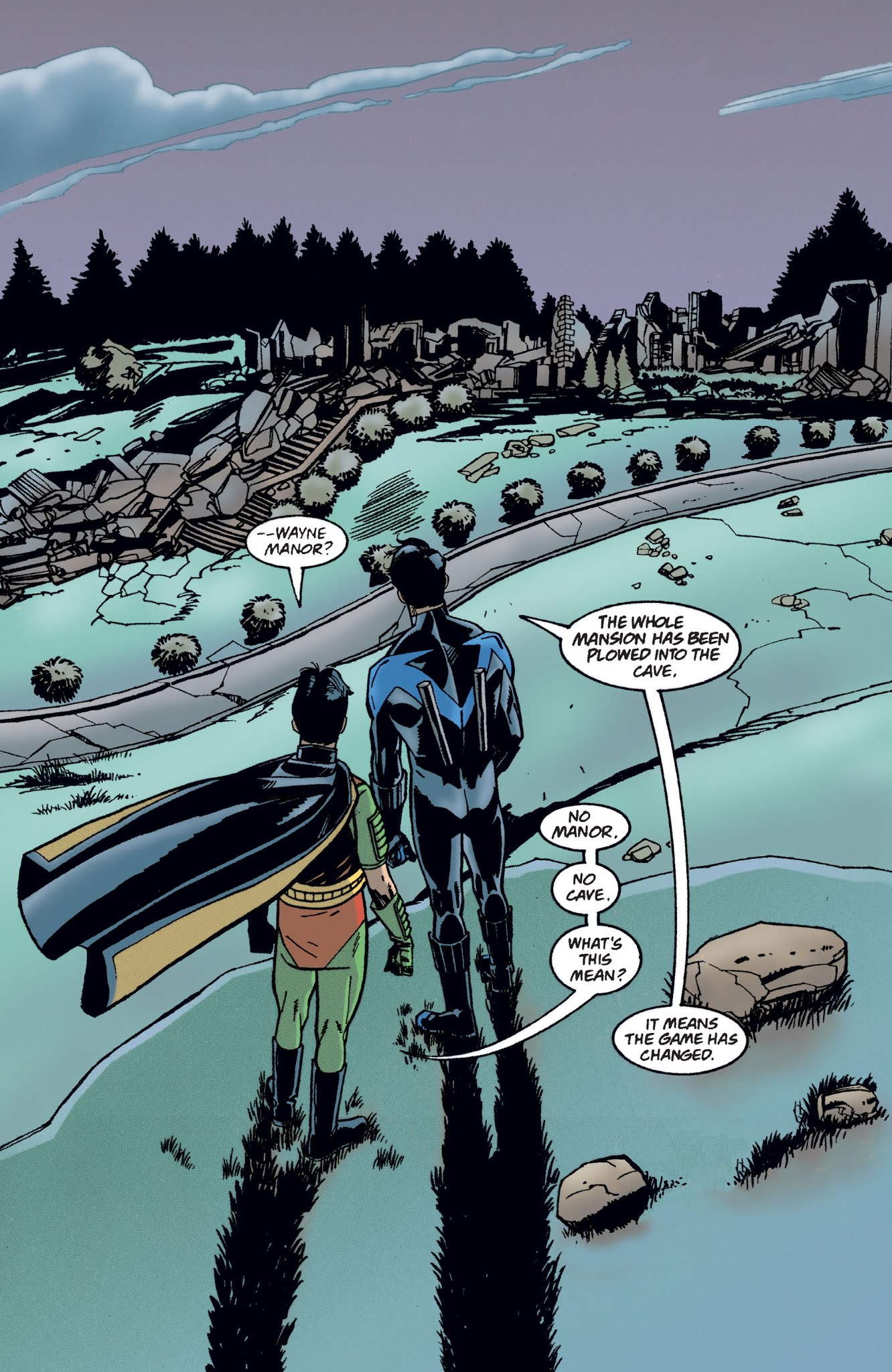 Read online Batman: Road To No Man's Land comic -  Issue # TPB 2 - 308