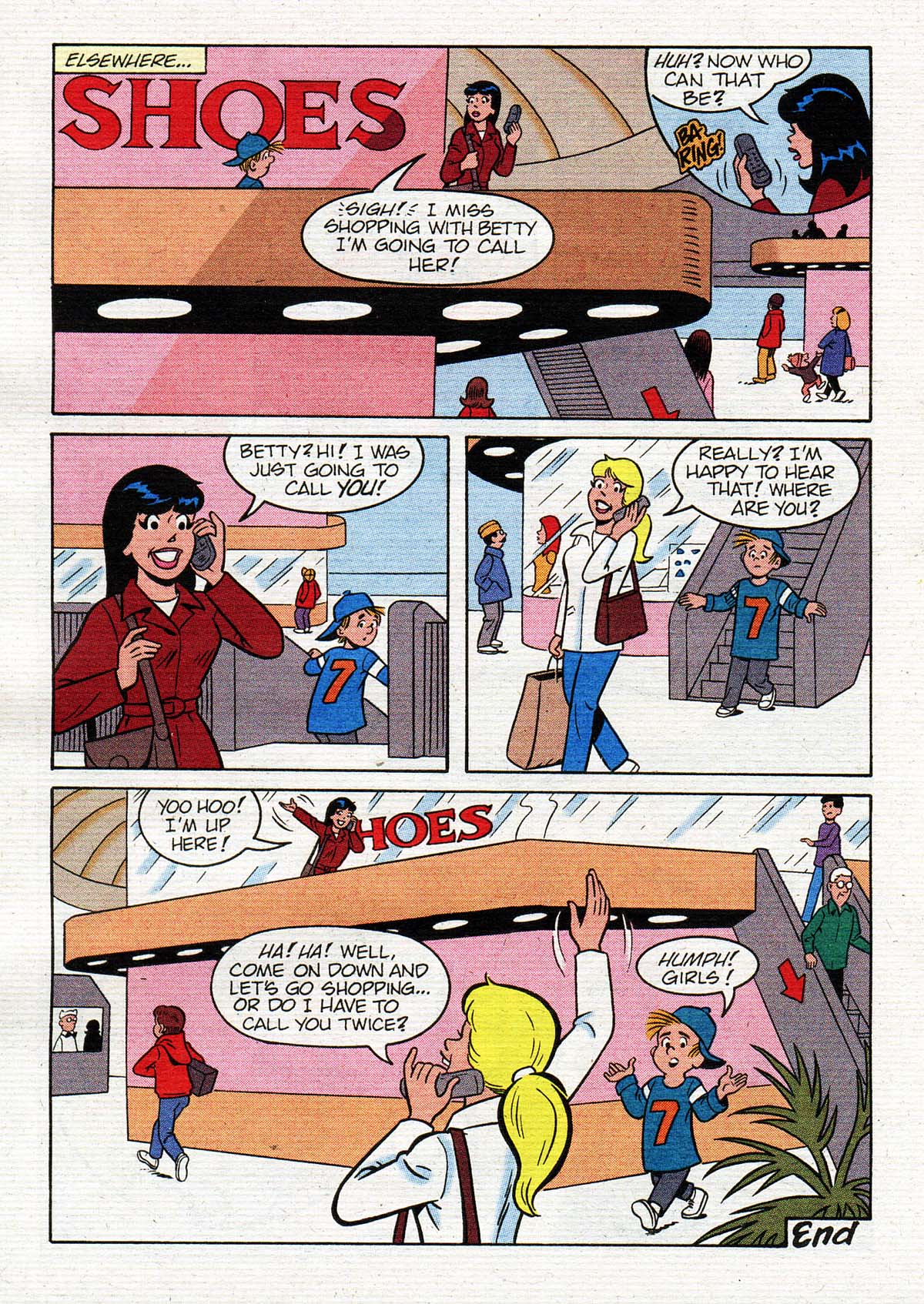 Read online Betty and Veronica Digest Magazine comic -  Issue #144 - 97