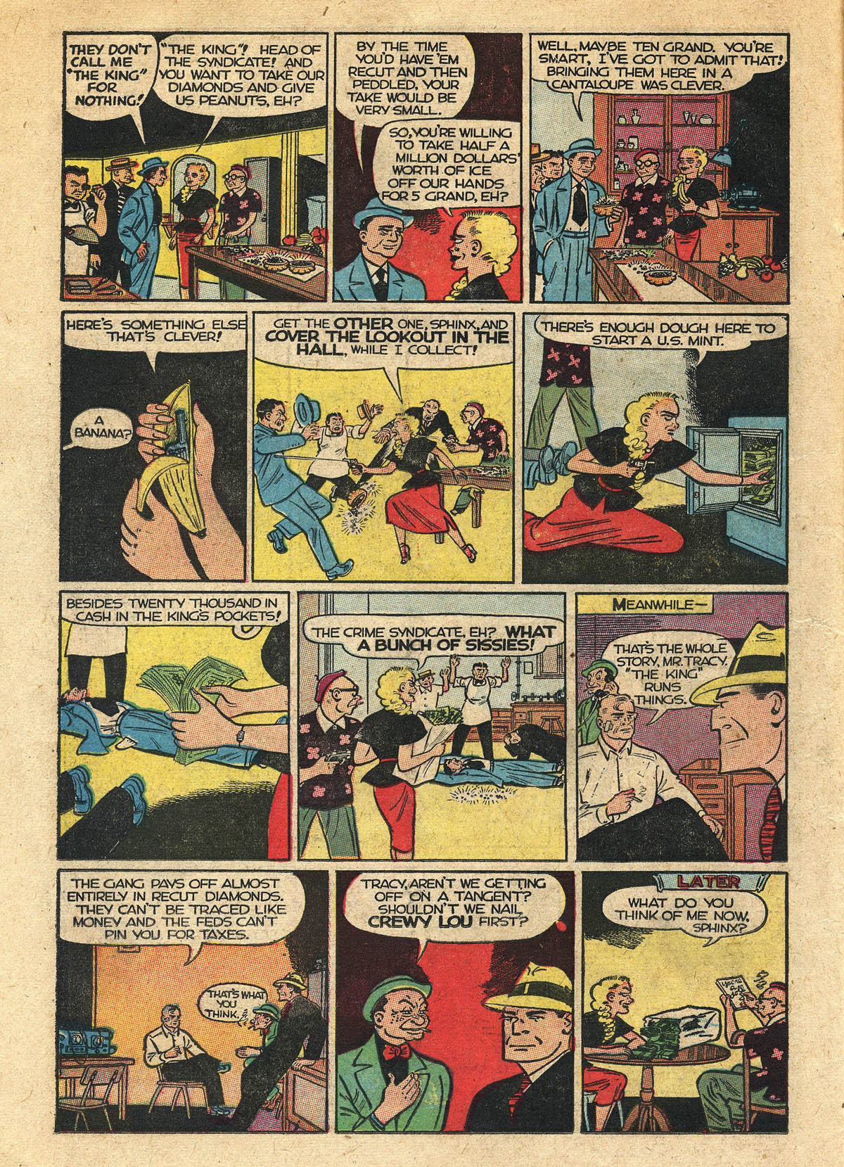 Read online Dick Tracy comic -  Issue #75 - 12