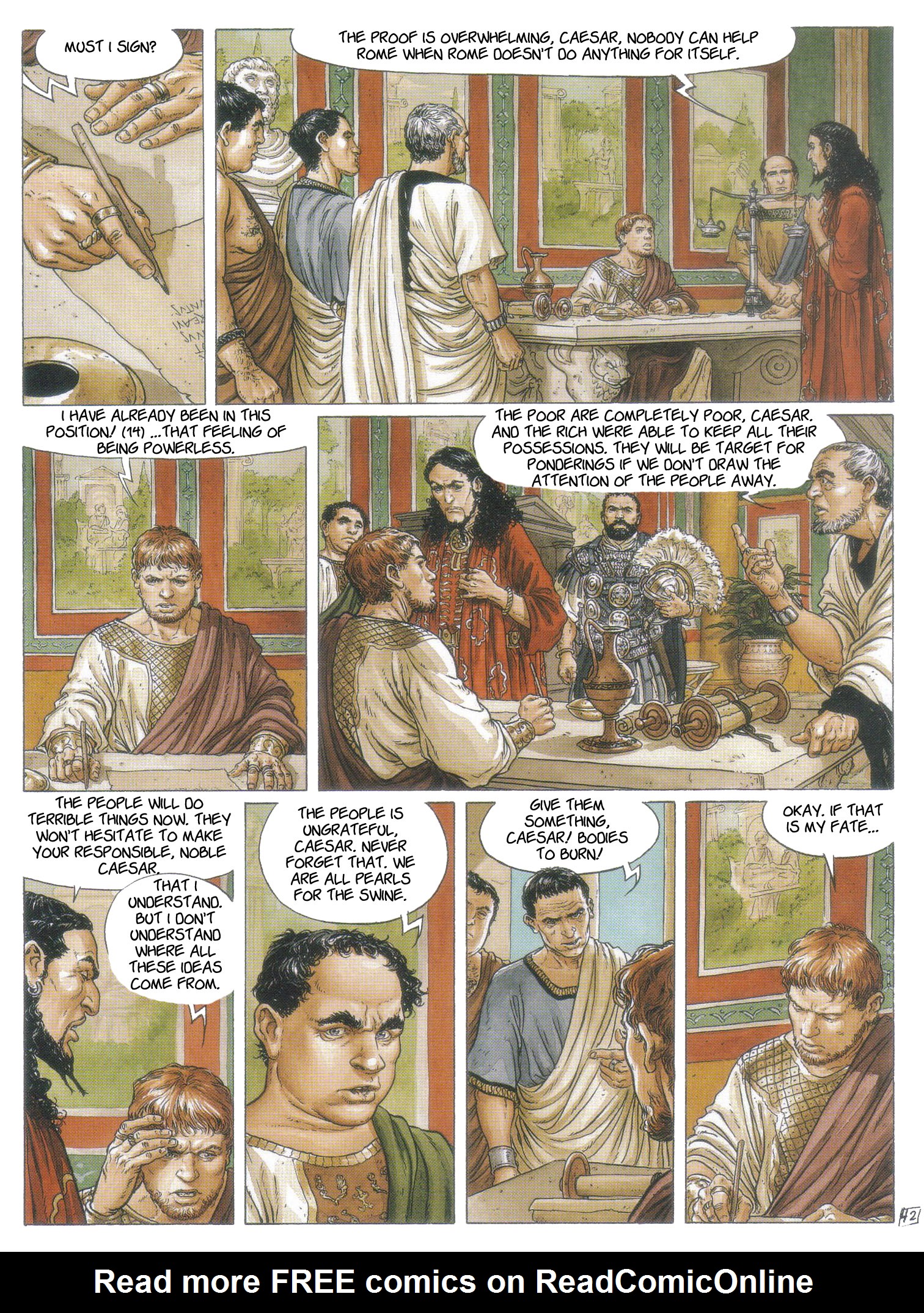Read online Murena comic -  Issue #8 - 45