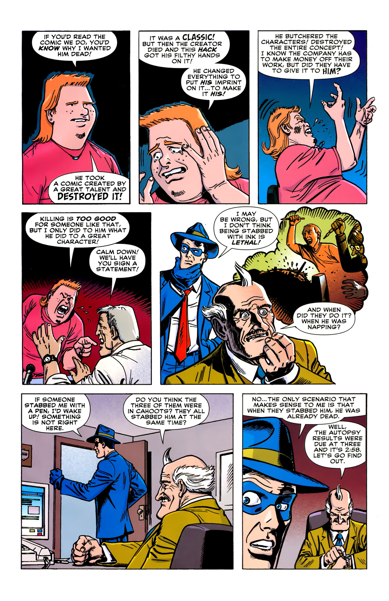 Read online The Spirit (2007) comic -  Issue #19 - 20