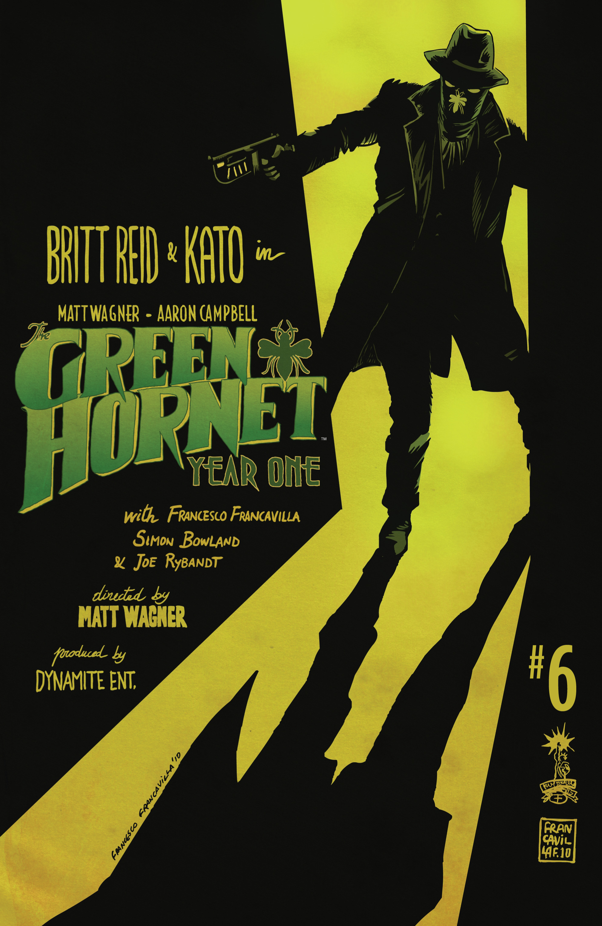 Read online Green Hornet: Year One comic -  Issue #6 - 1