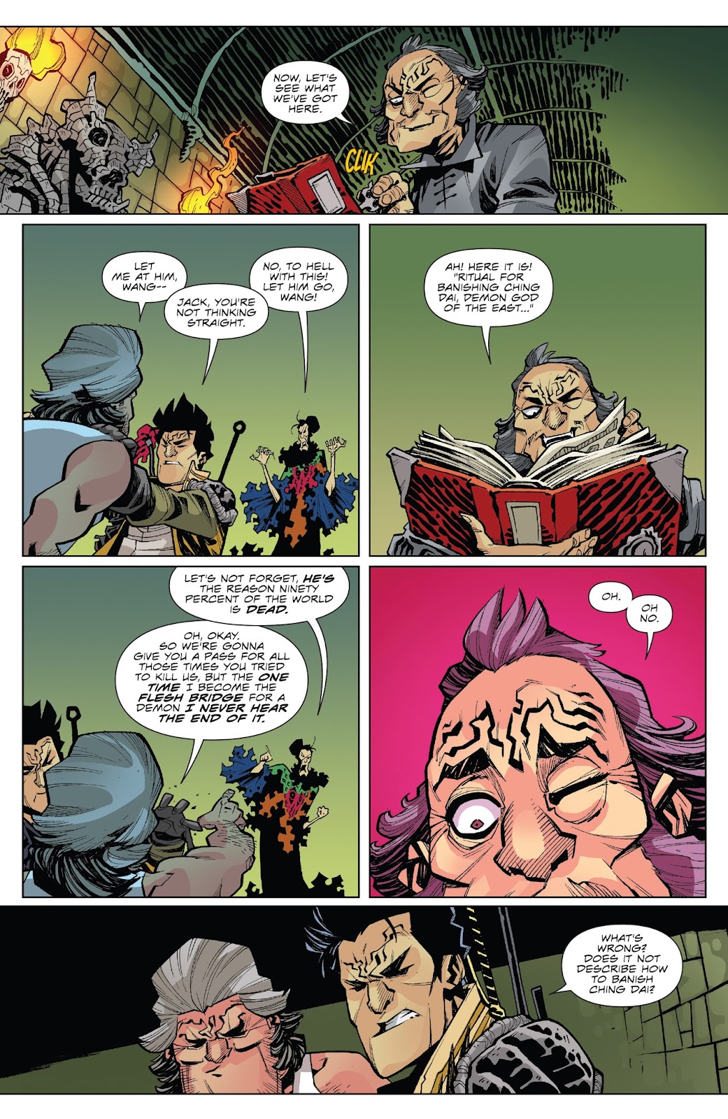 Big Trouble in Little China: Old Man Jack issue 7 - Page 23