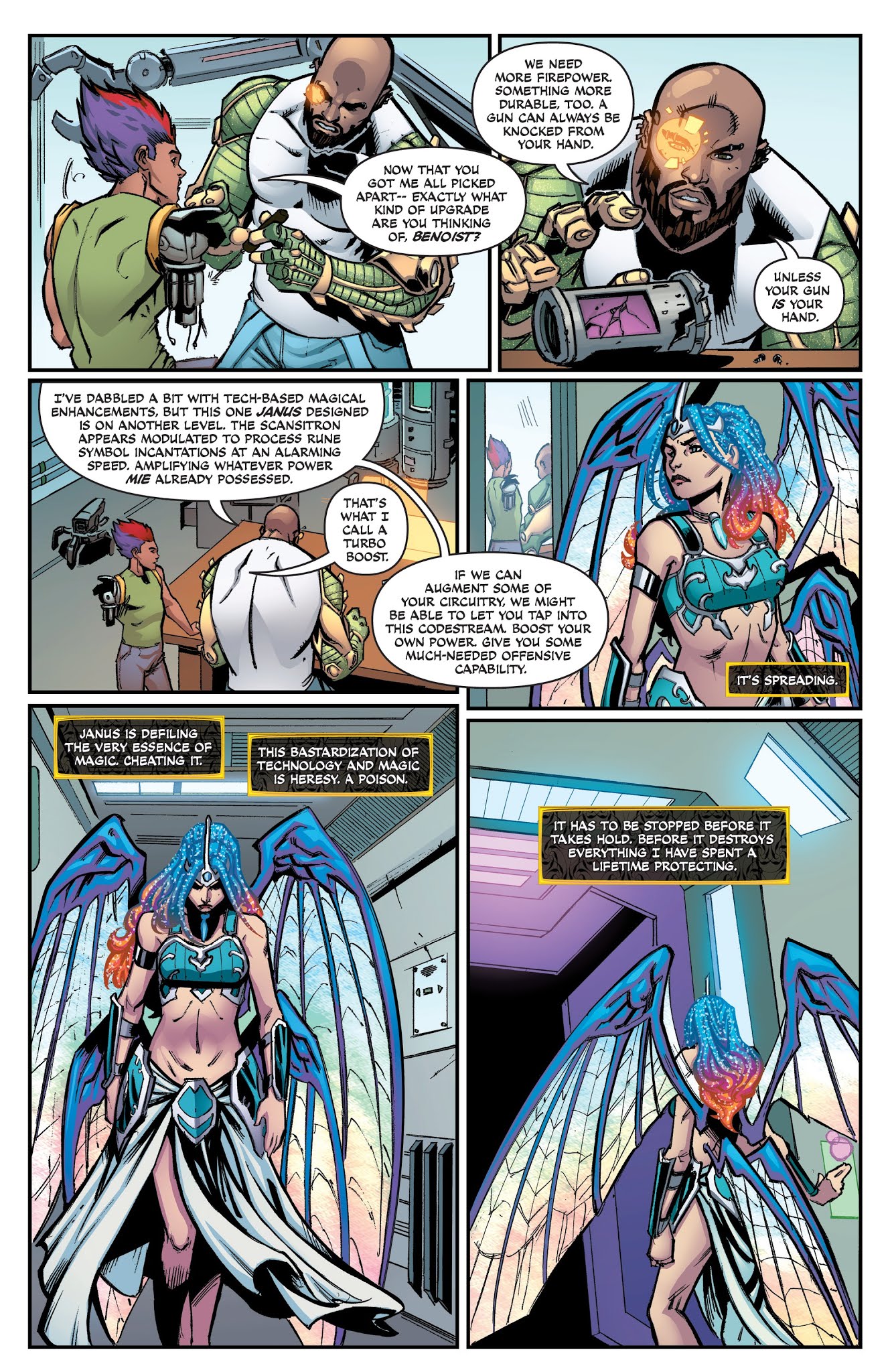Read online Soulfire Vol. 7 comic -  Issue #6 - 9
