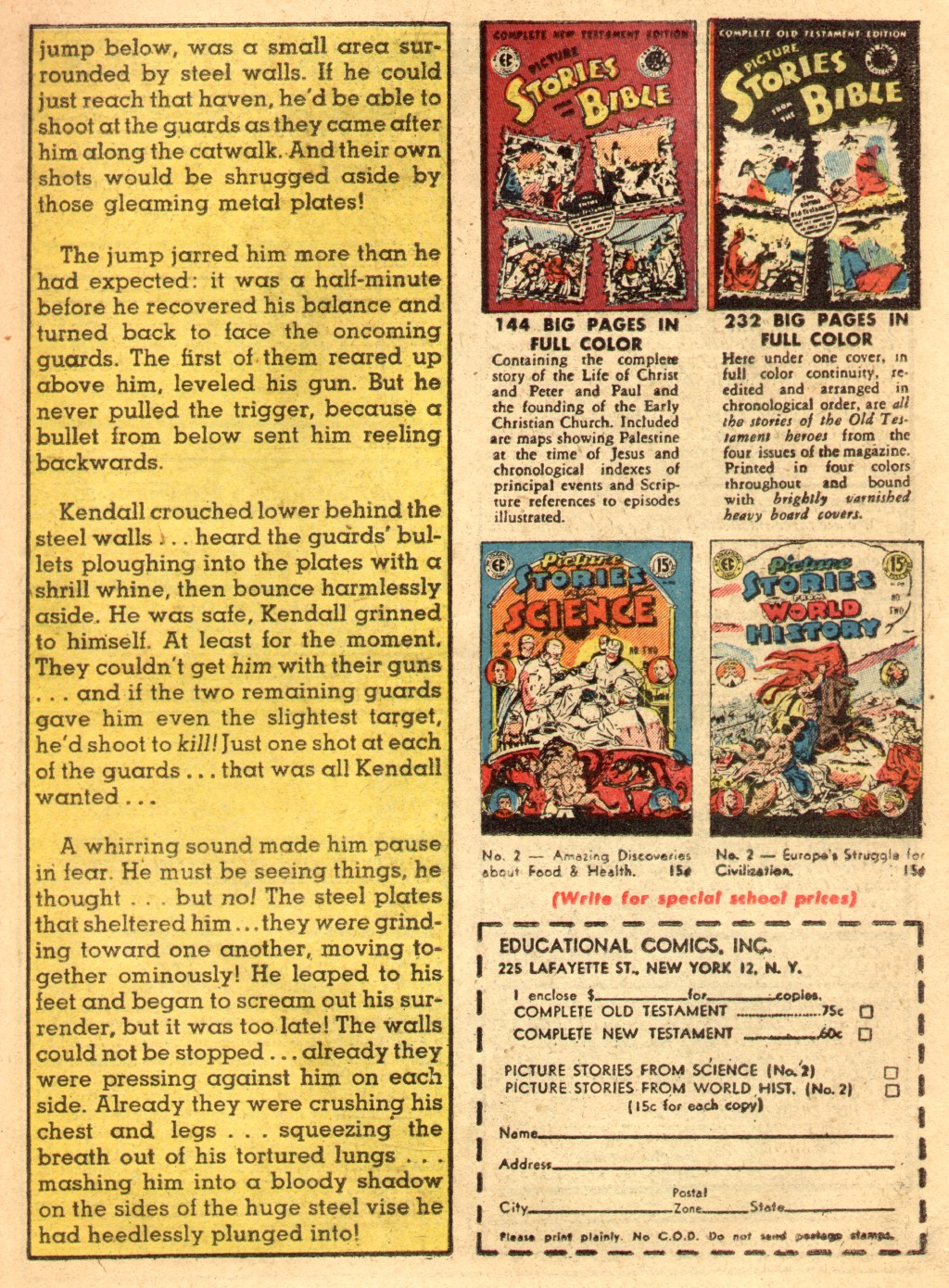 Read online Tales From The Crypt (1950) comic -  Issue #36 - 20