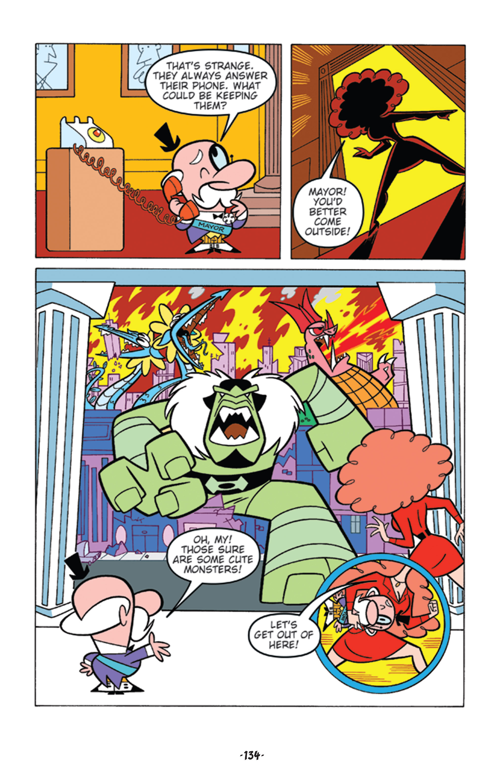 Read online Powerpuff Girls Classics comic -  Issue # TPB 1 - 134