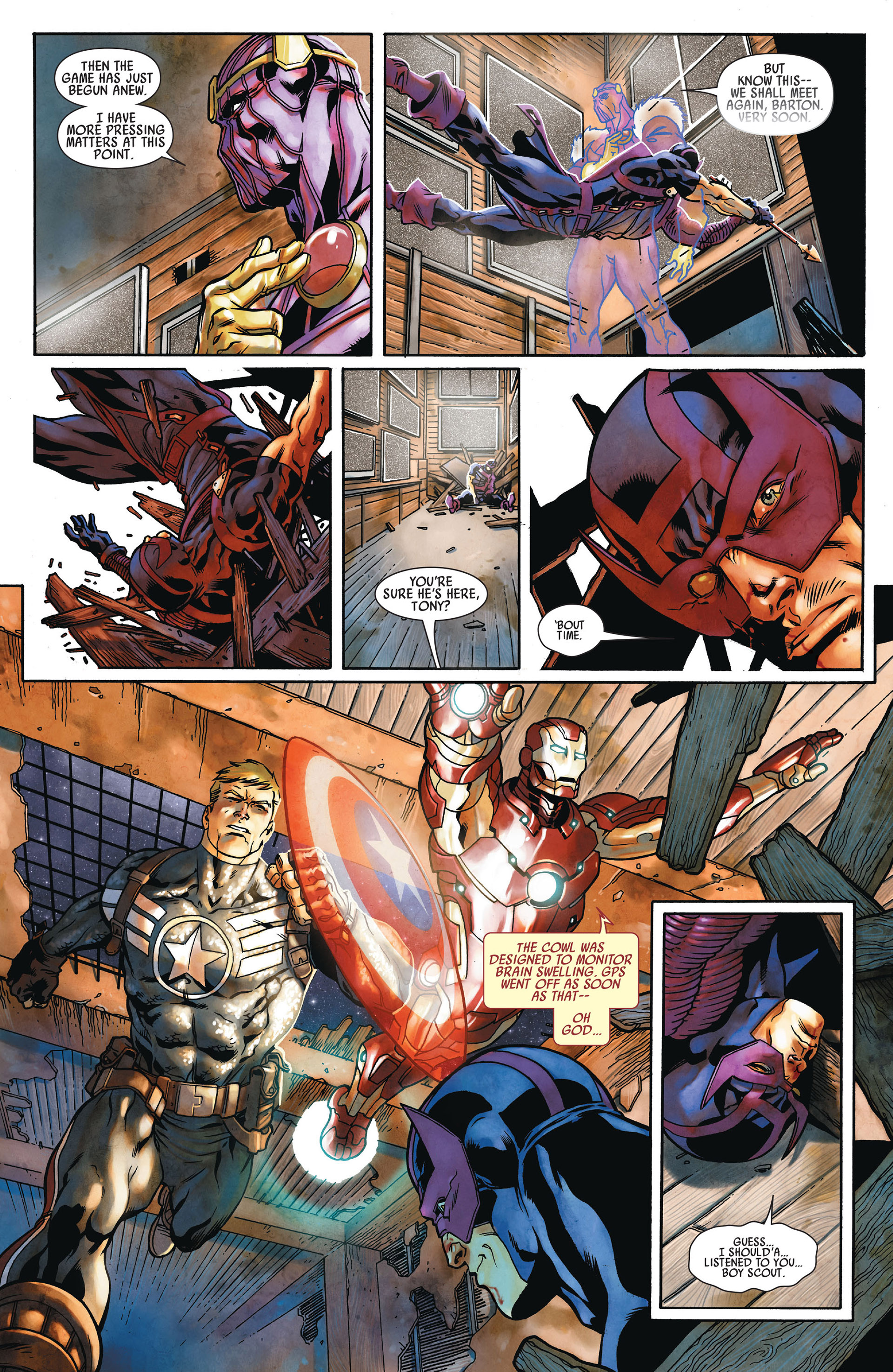 Read online Hawkeye: Blindspot comic -  Issue #4 - 17