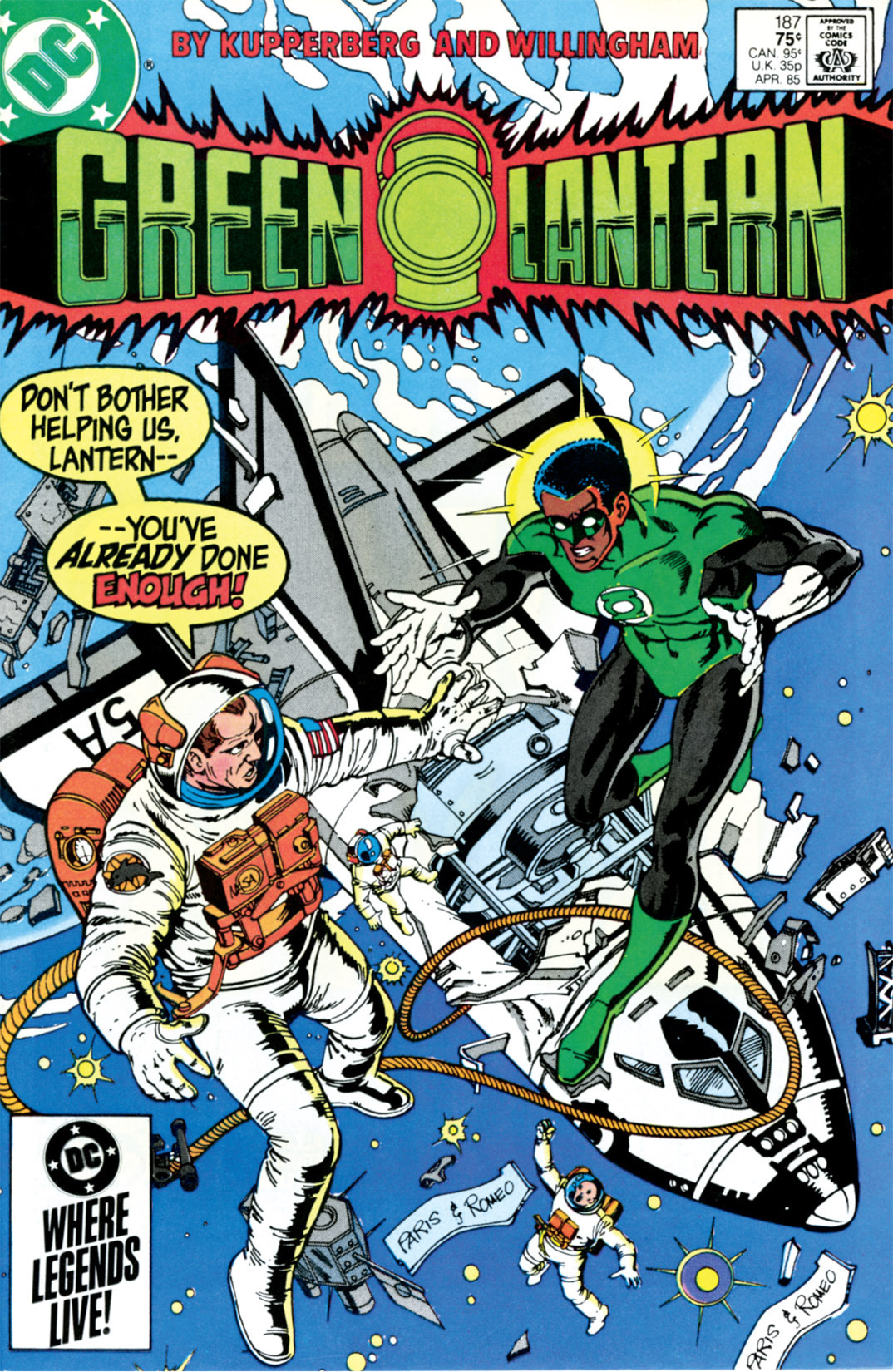 Read online Green Lantern (1960) comic -  Issue #187 - 1