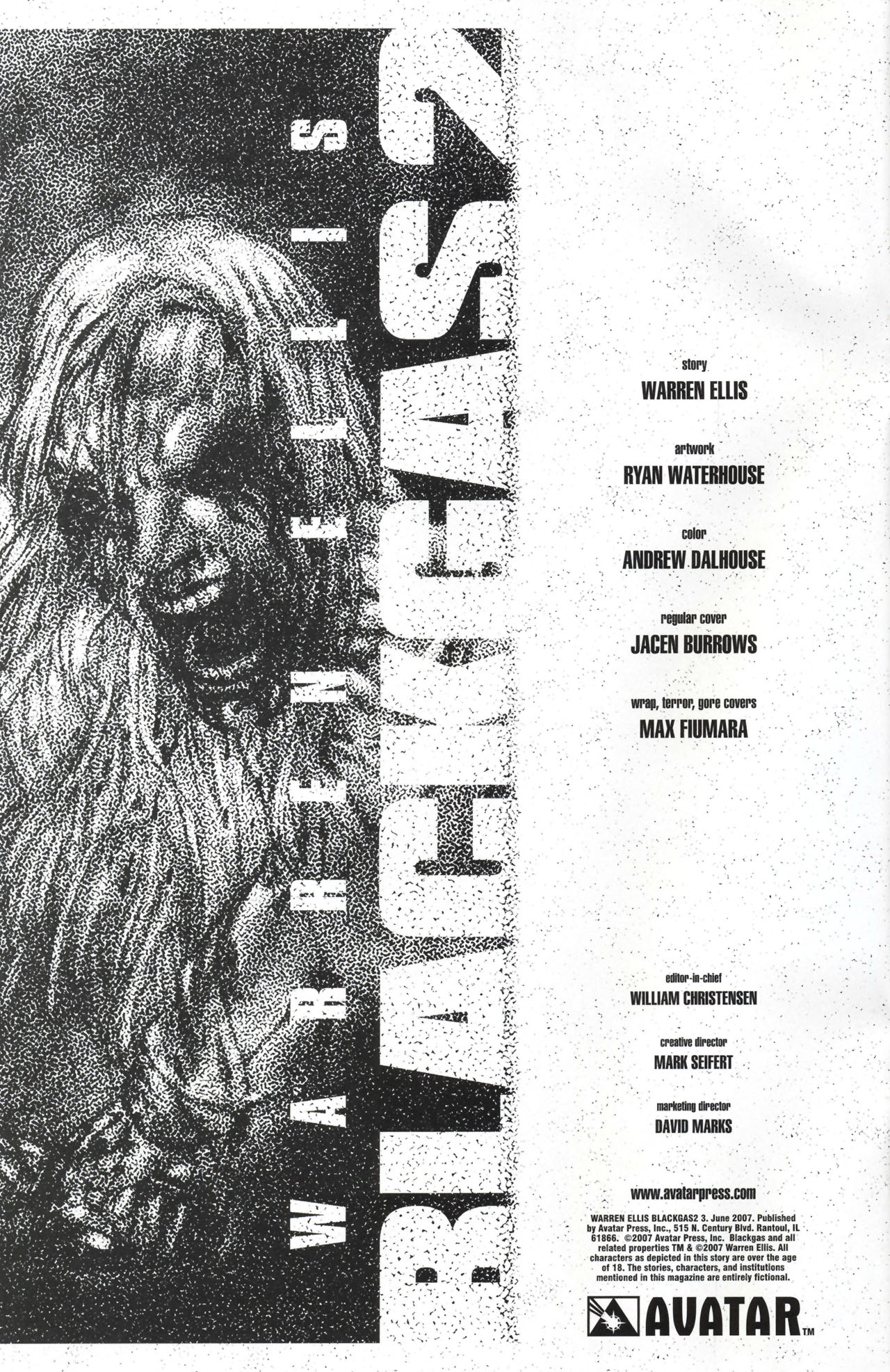 Read online Warren Ellis Blackgas2 comic -  Issue #3 - 5