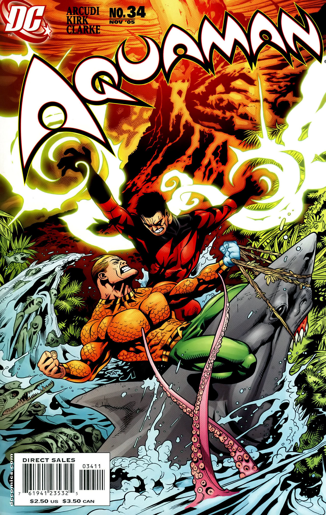 Read online Aquaman (2003) comic -  Issue #34 - 1
