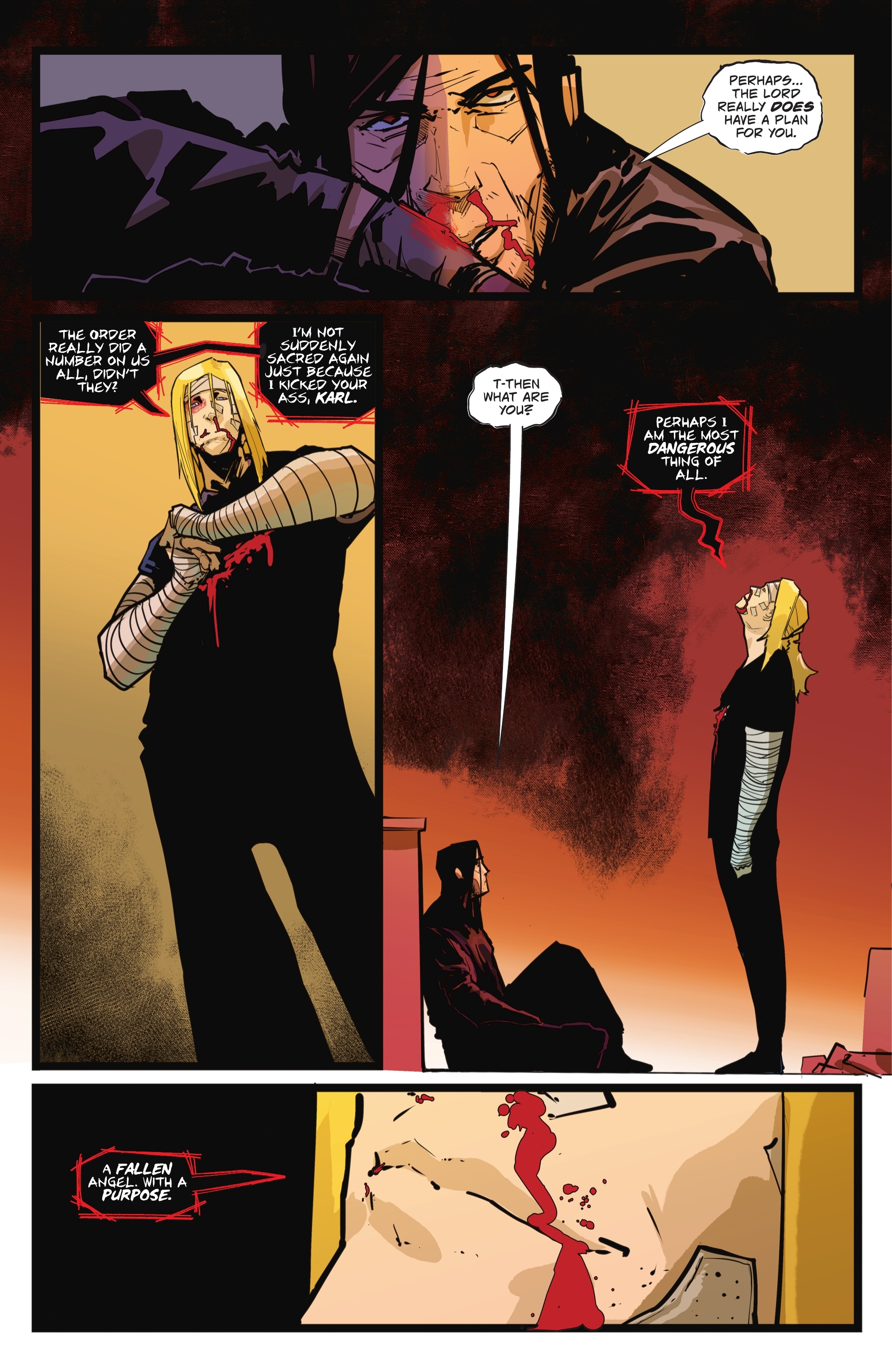 Read online Sword Of Azrael comic -  Issue #5 - 23