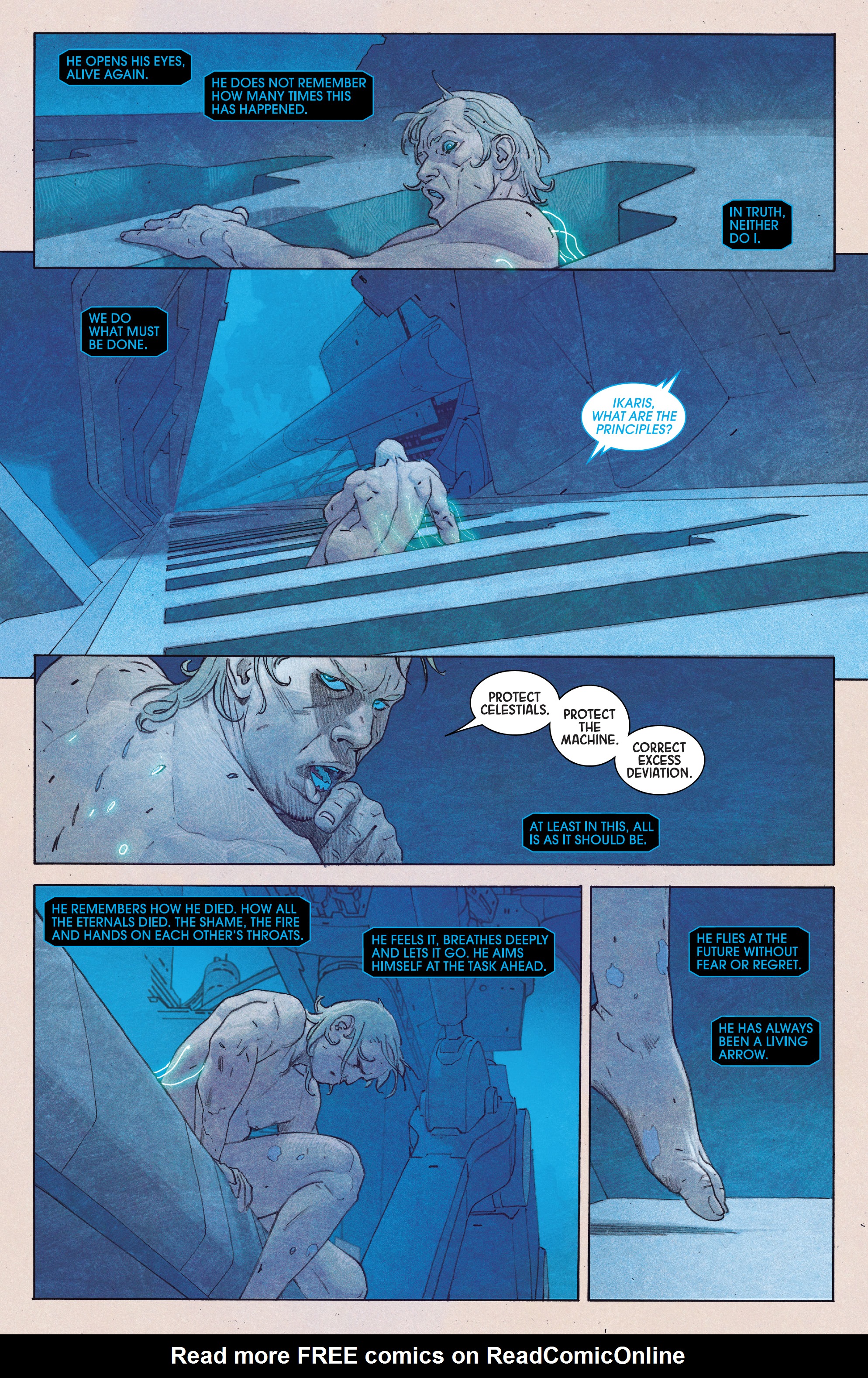 Read online Eternals (2021) comic -  Issue #1 - 3