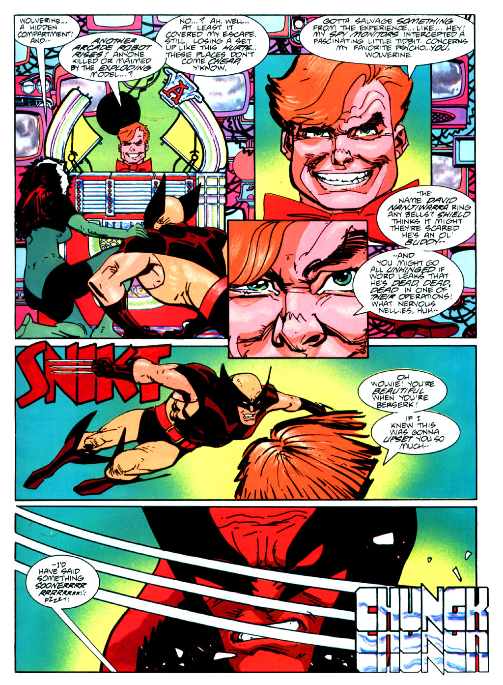 Read online Marvel Graphic Novel comic -  Issue #50 - Wolverine & Nick Fury - The Scorpio Connection - 16