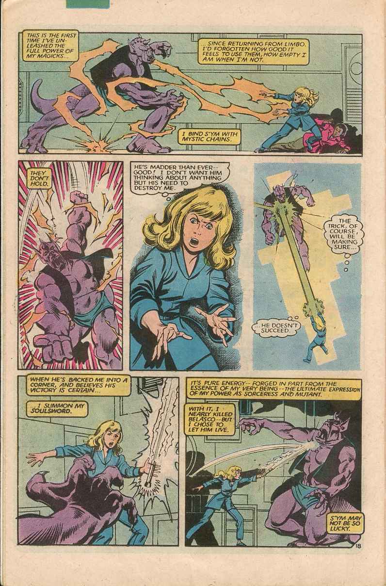 Read online The New Mutants comic -  Issue #14 - 19
