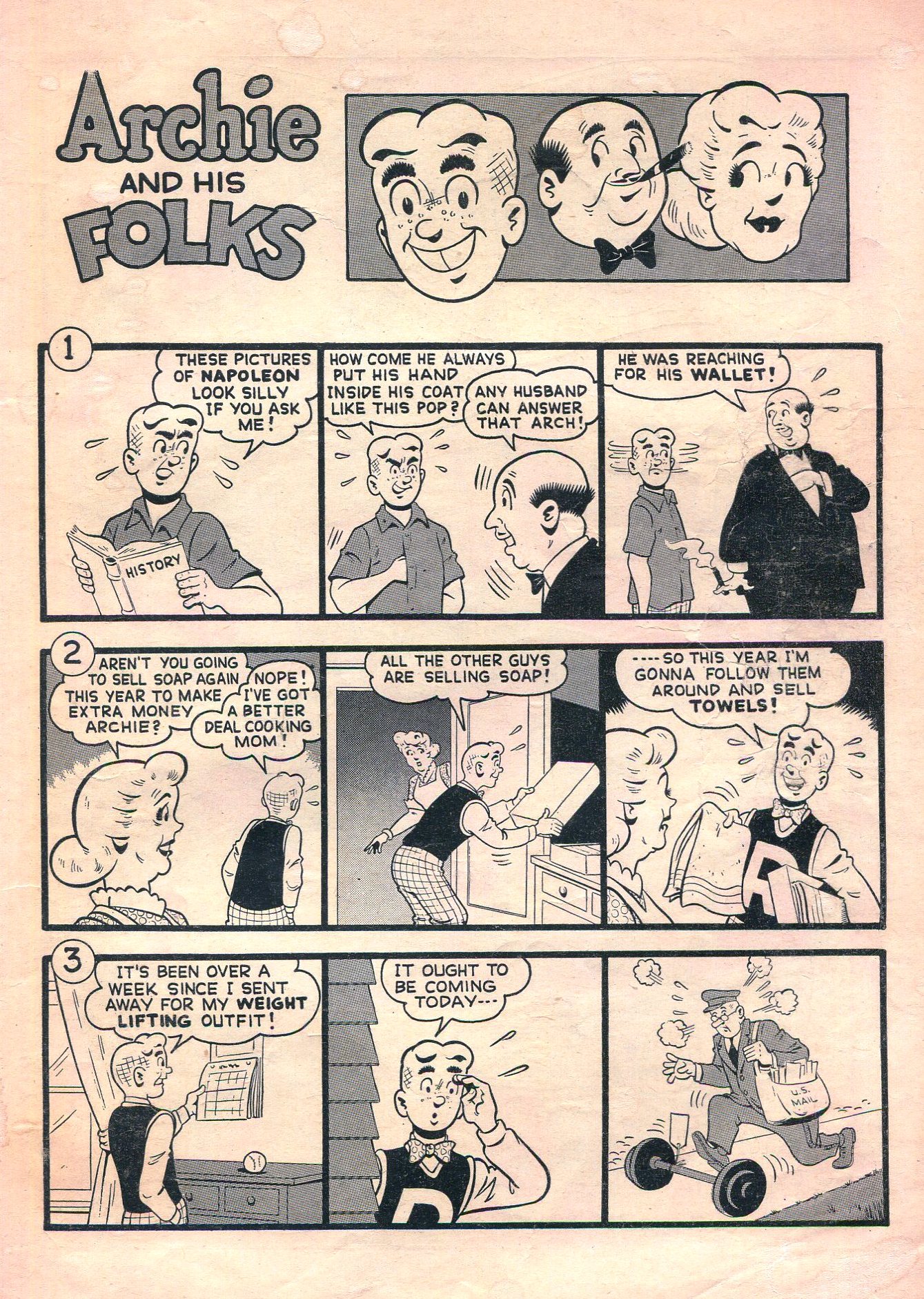 Read online Archie's Joke Book Magazine comic -  Issue #20 - 35
