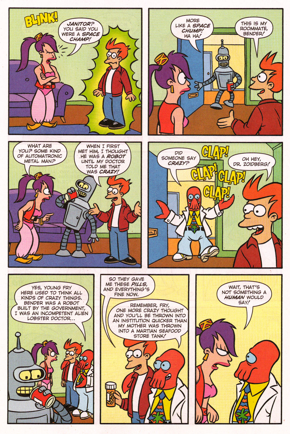 Read online Futurama Comics comic -  Issue #24 - 20