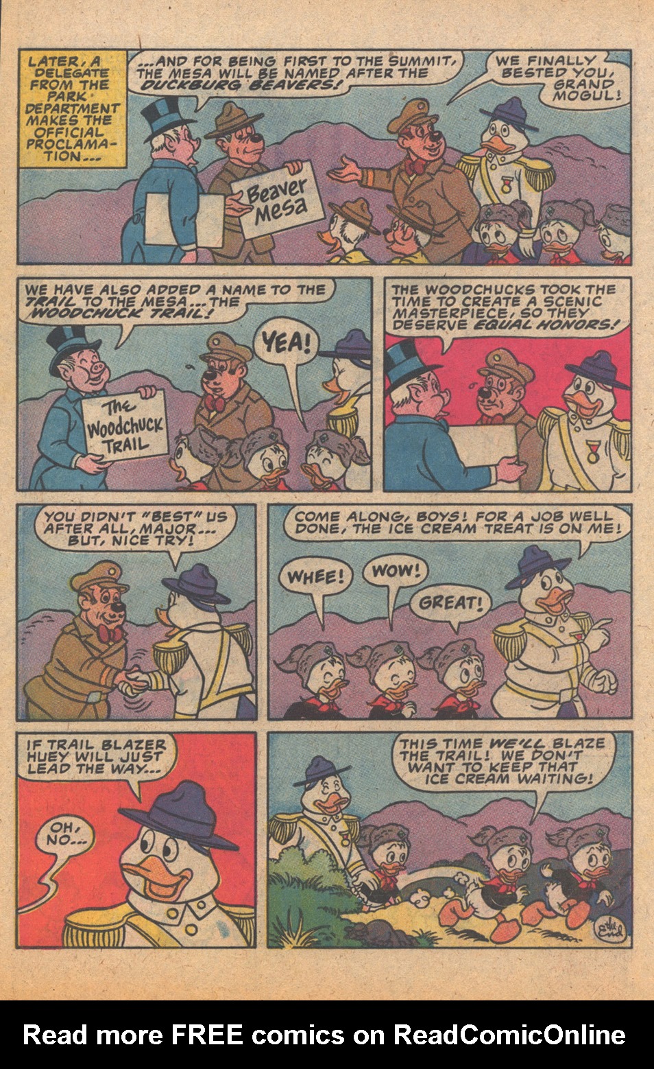 Read online Huey, Dewey, and Louie Junior Woodchucks comic -  Issue #75 - 34