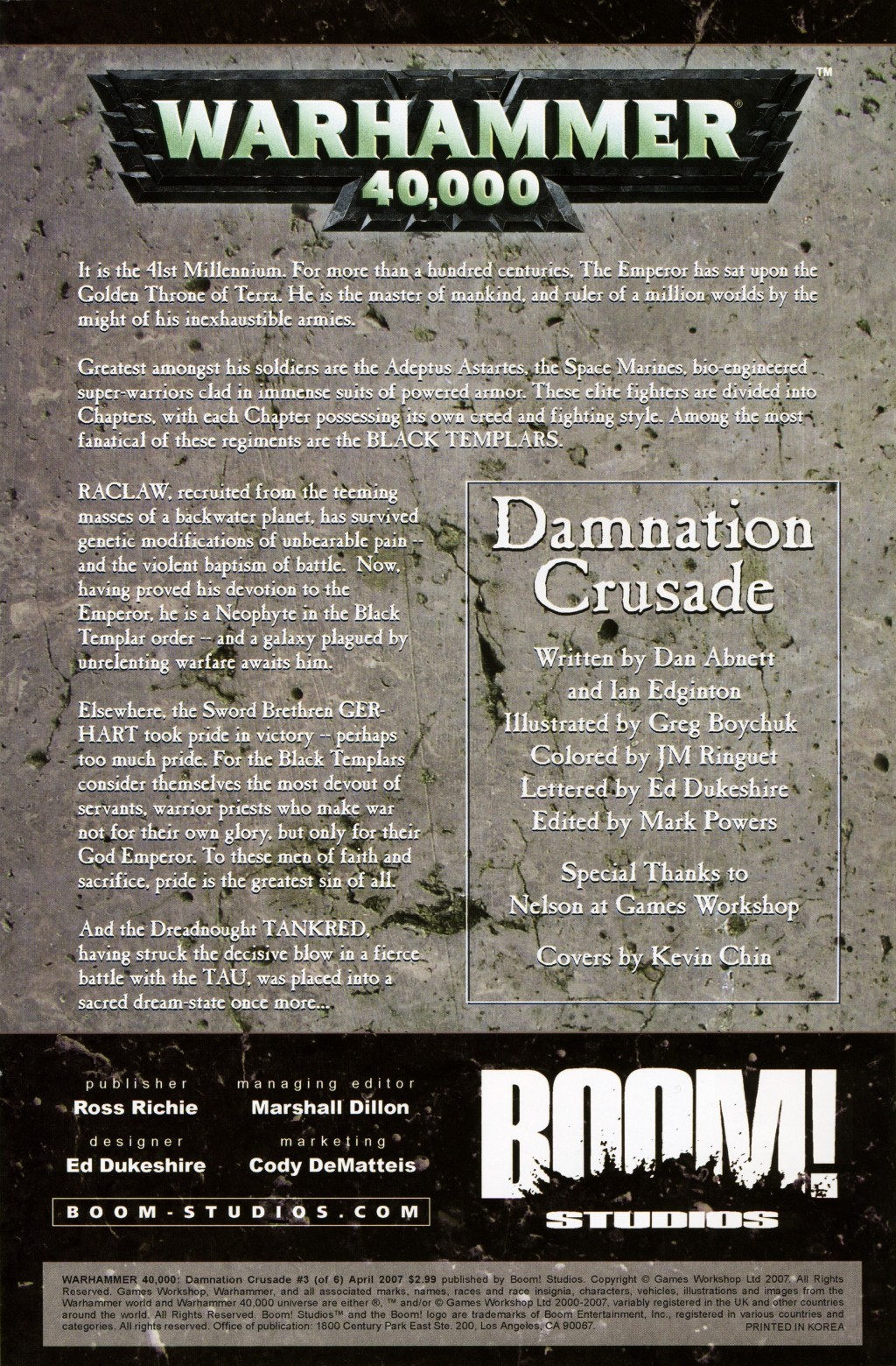 Warhammer 40,000: Damnation Crusade issue 3 - Page 27