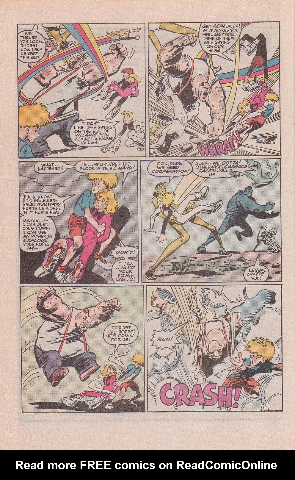 Read online Power Pack (1984) comic -  Issue #32 - 18