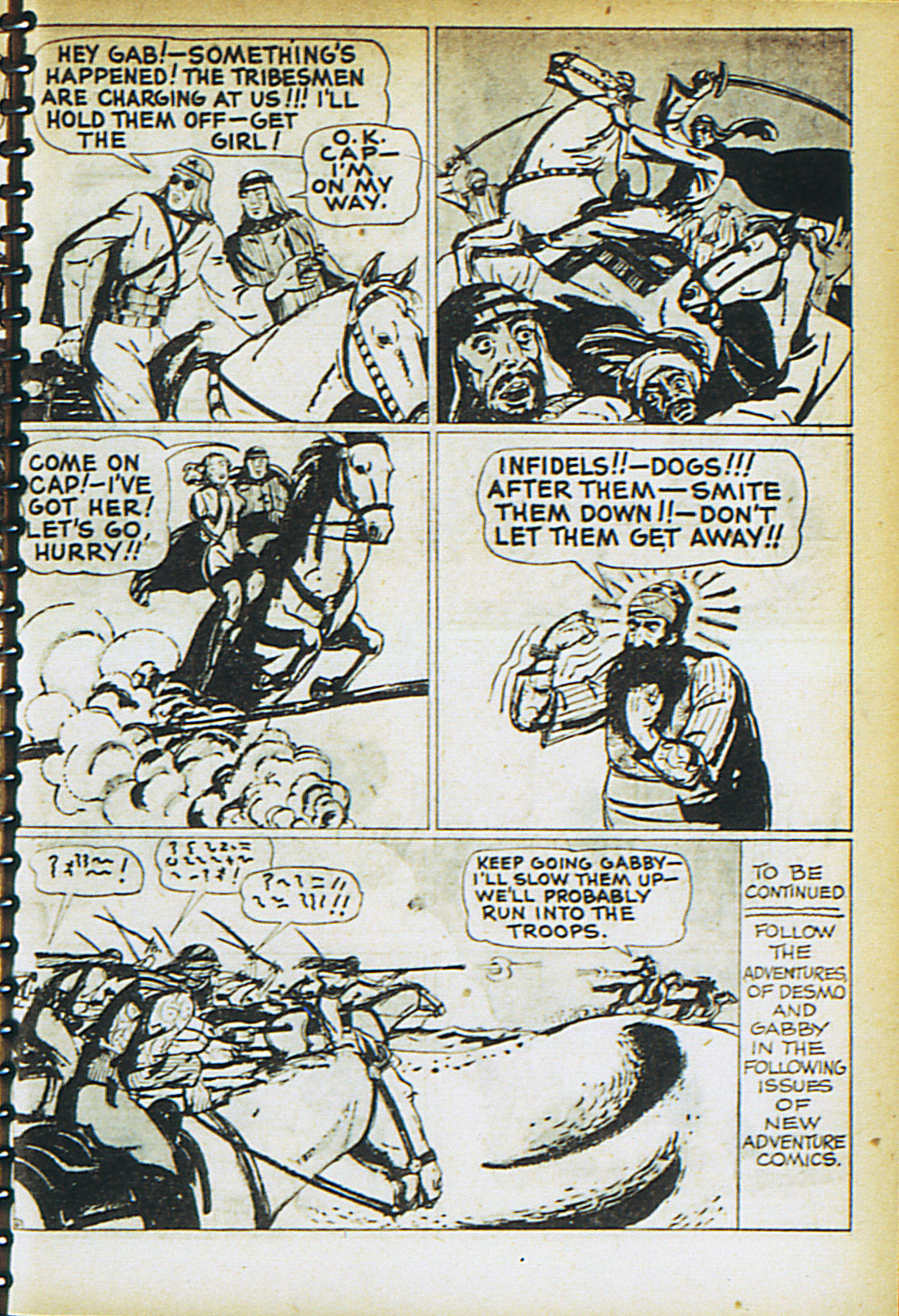 Read online Adventure Comics (1938) comic -  Issue #30 - 34