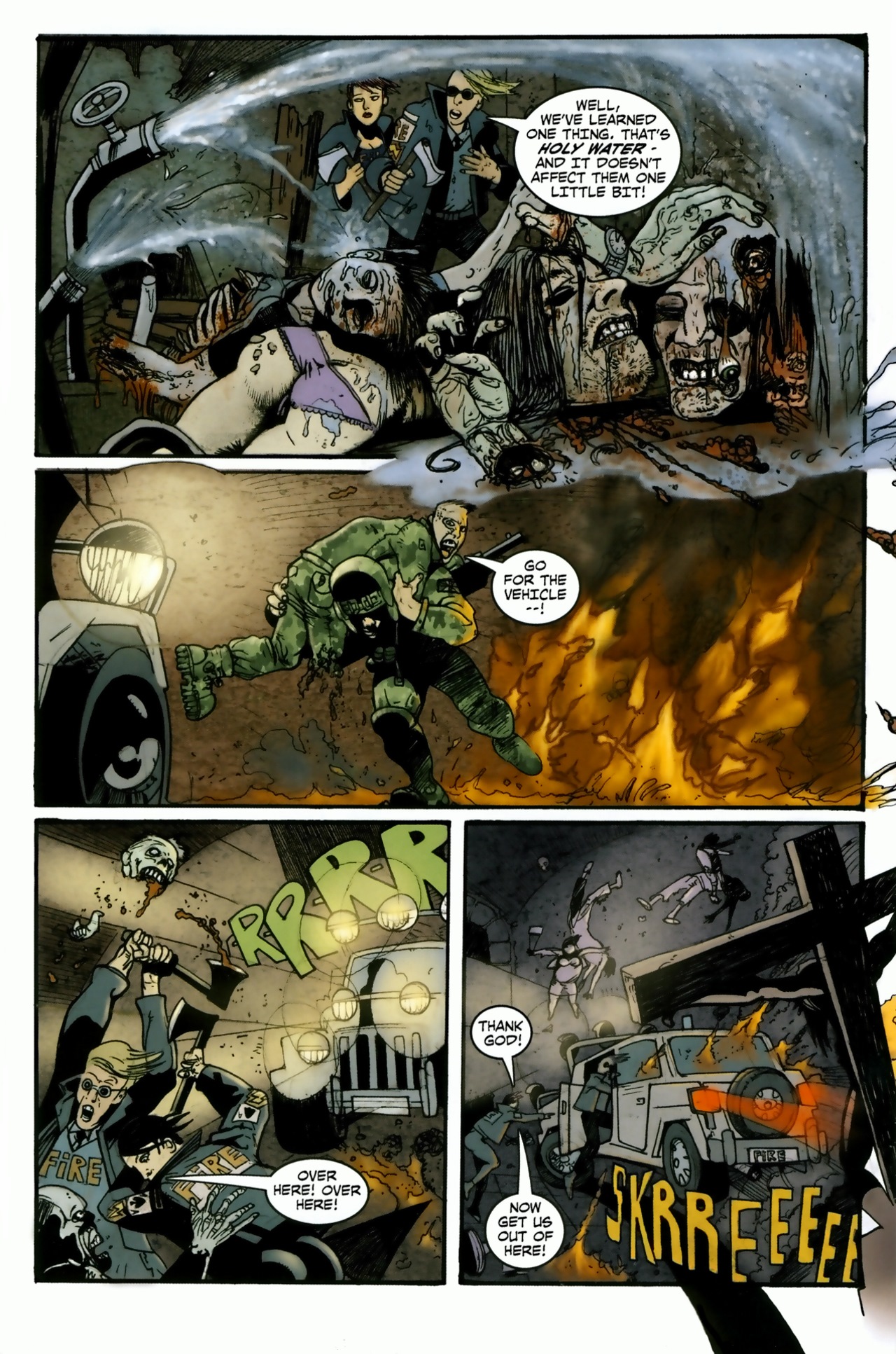 Read online The Dead: Kingdom of Flies comic -  Issue #2 - 8