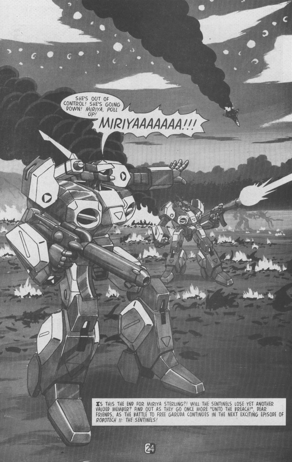 Robotech II: The Sentinels issue Robotech II: The Sentinels Book 3 Issue #14 - Page 27