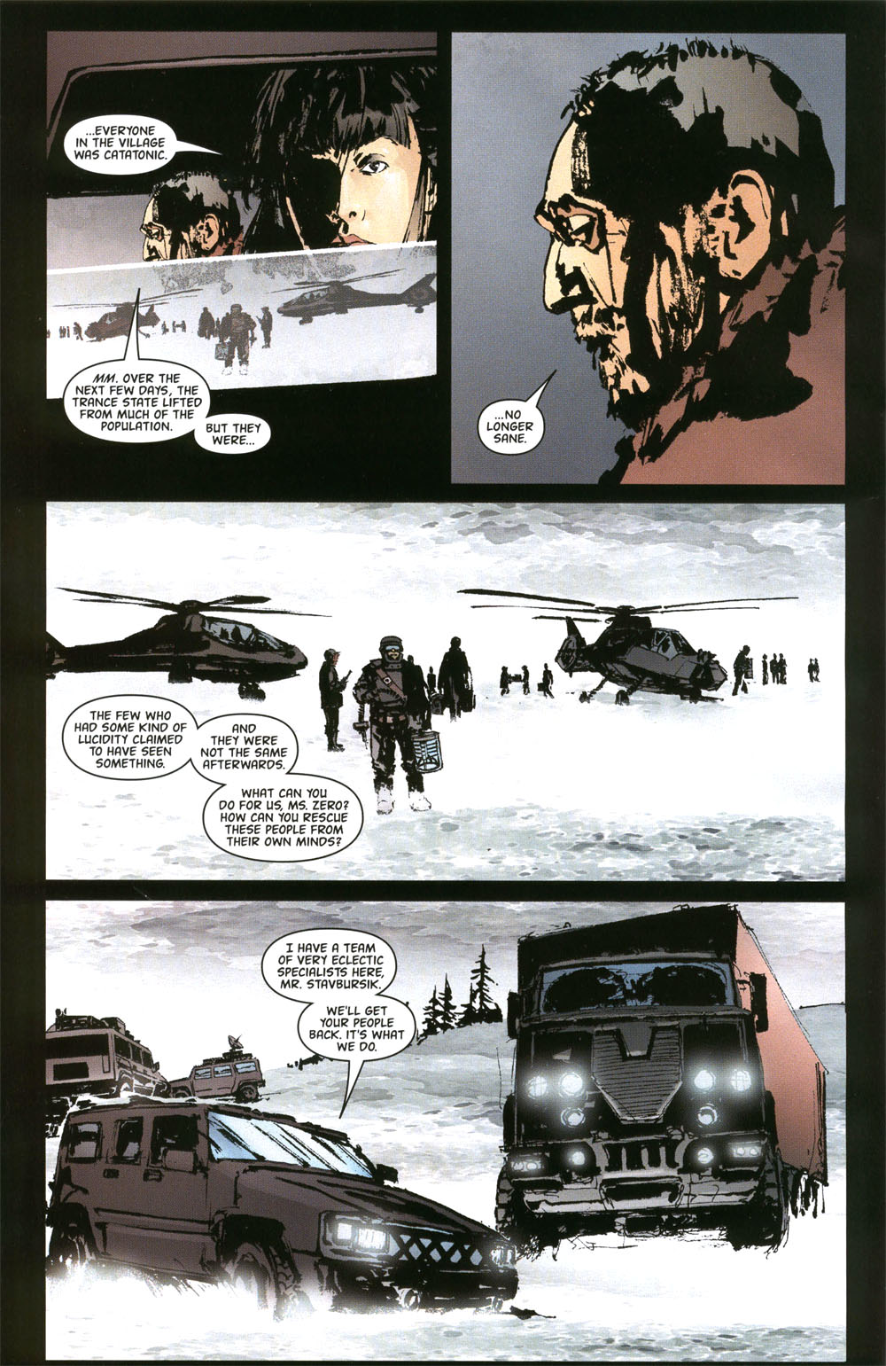 Read online Global Frequency comic -  Issue #5 - 6