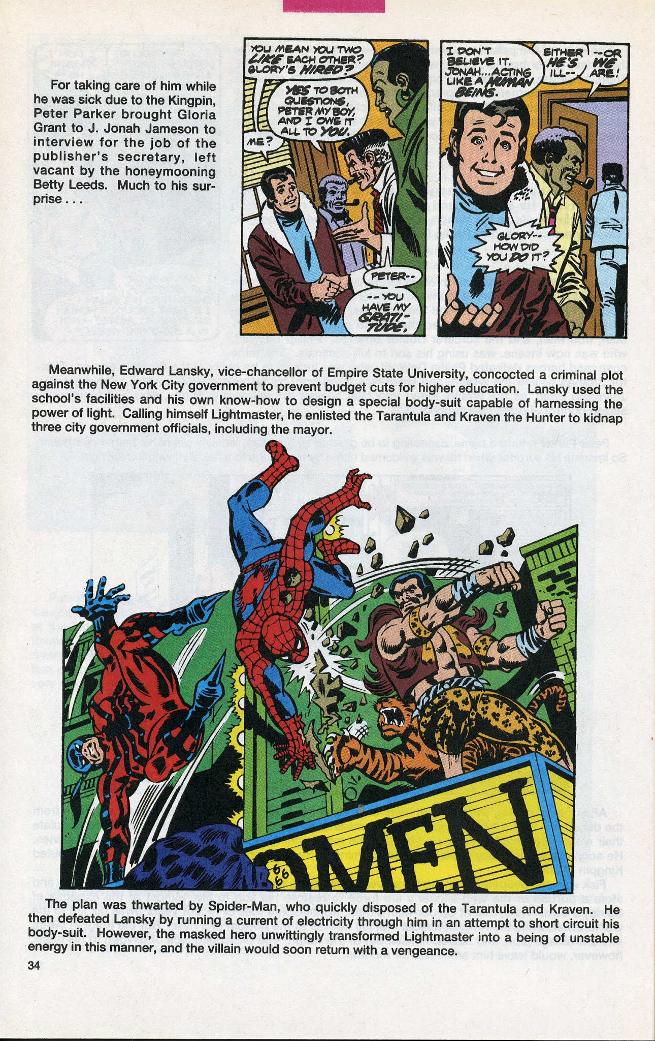 Read online Spider-Man Saga (1991) comic -  Issue #2 - 36
